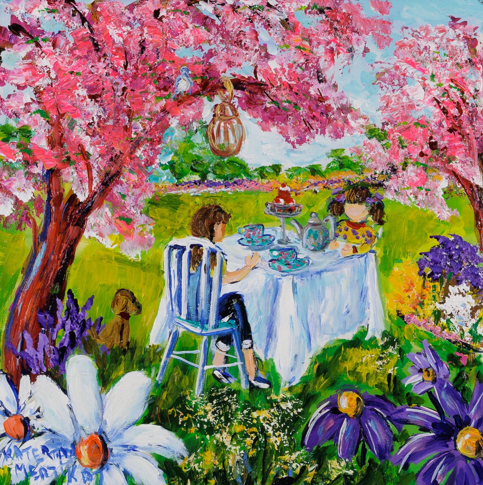 Tea Under A Cherry Tree