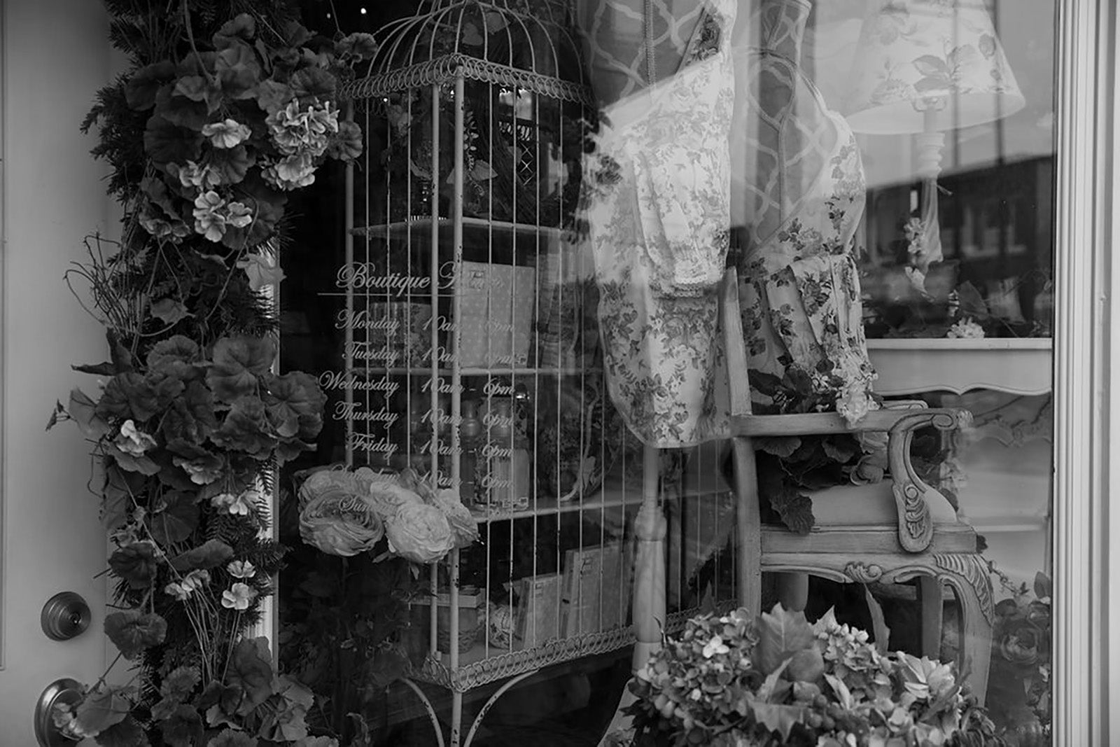 Cityscape “Window Dressing” by Ottawa – offset print on paper.