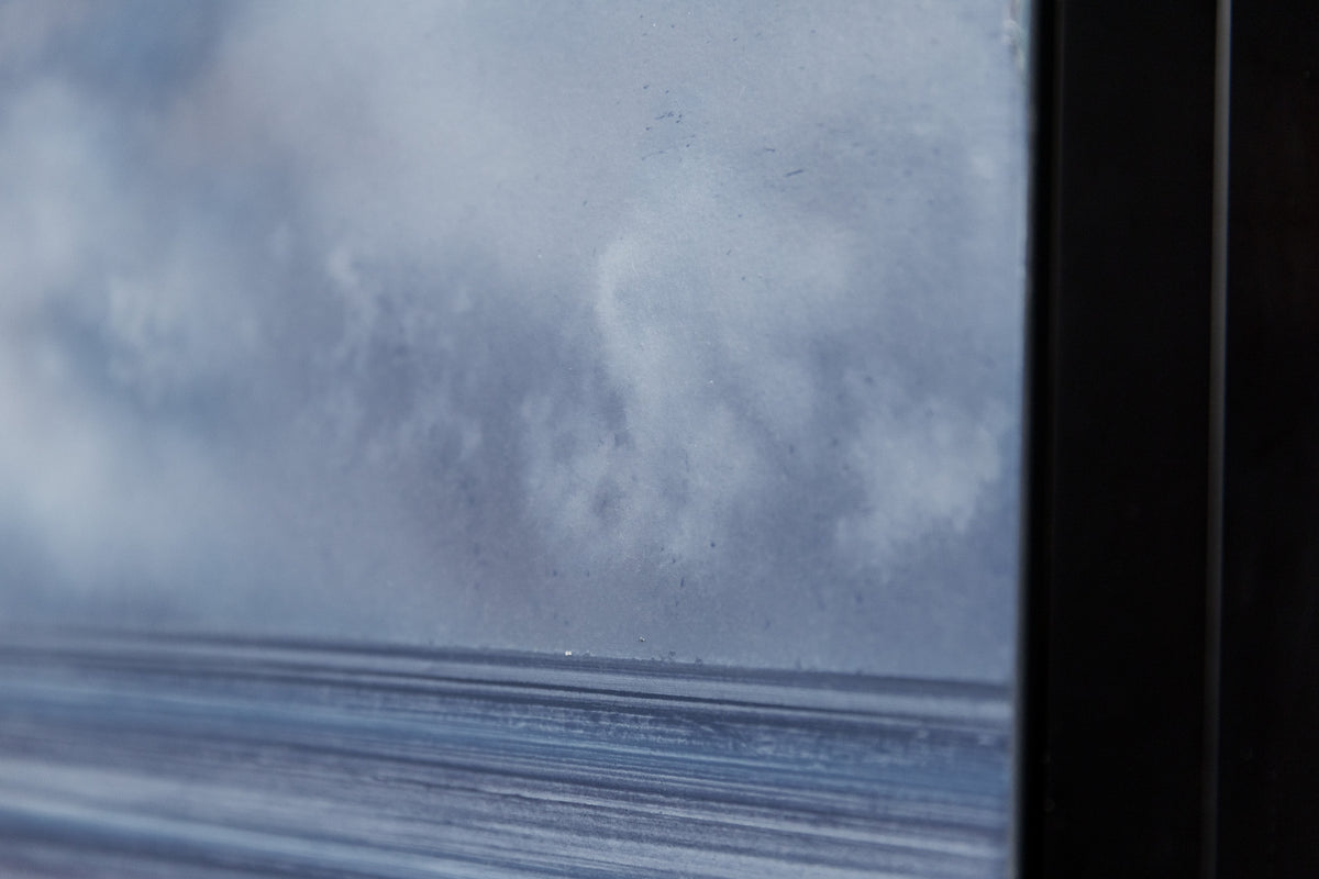 Ken Vincent, "Ocean 9," detail view, acrylic on panel