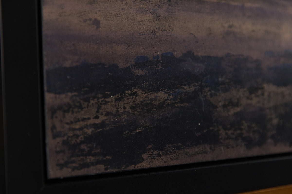 Ken Vincent, "Abstract Landscape 1," detail view, acrylic on panel