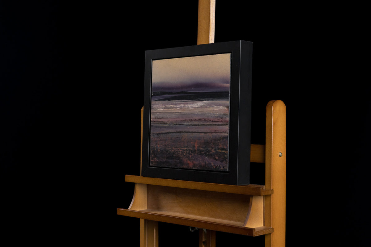 Ken Vincent, "Seascape 330," detail view, acrylic on panel