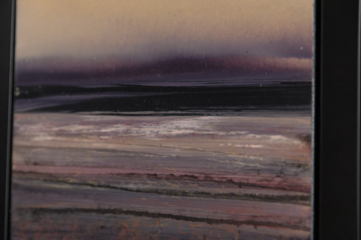 Ken Vincent, "Seascape 330," detail view, acrylic on panel