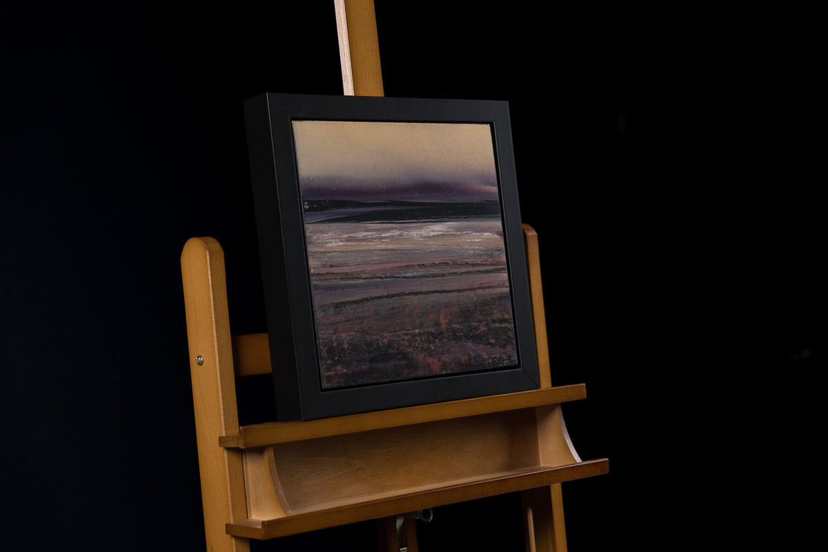 Ken Vincent, "Seascape 330," detail view, acrylic on panel