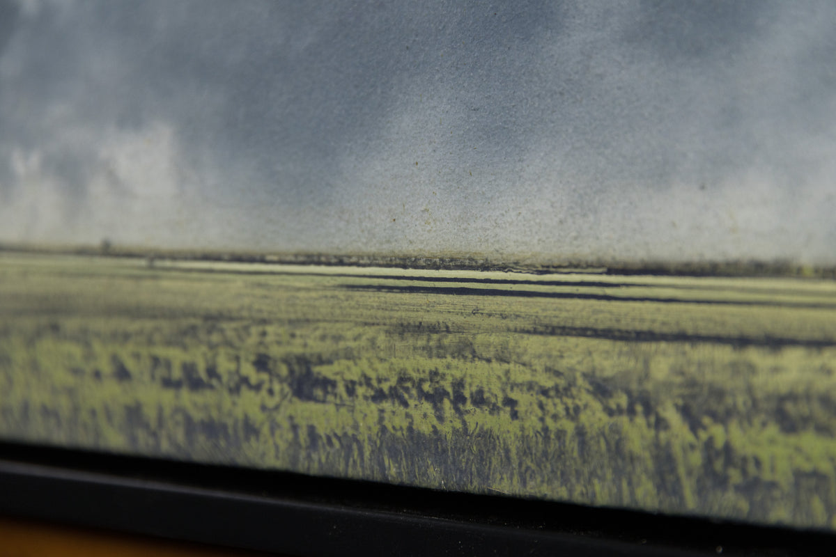 Ken Vincent, "After The Storm," detail view, acrylic on panel