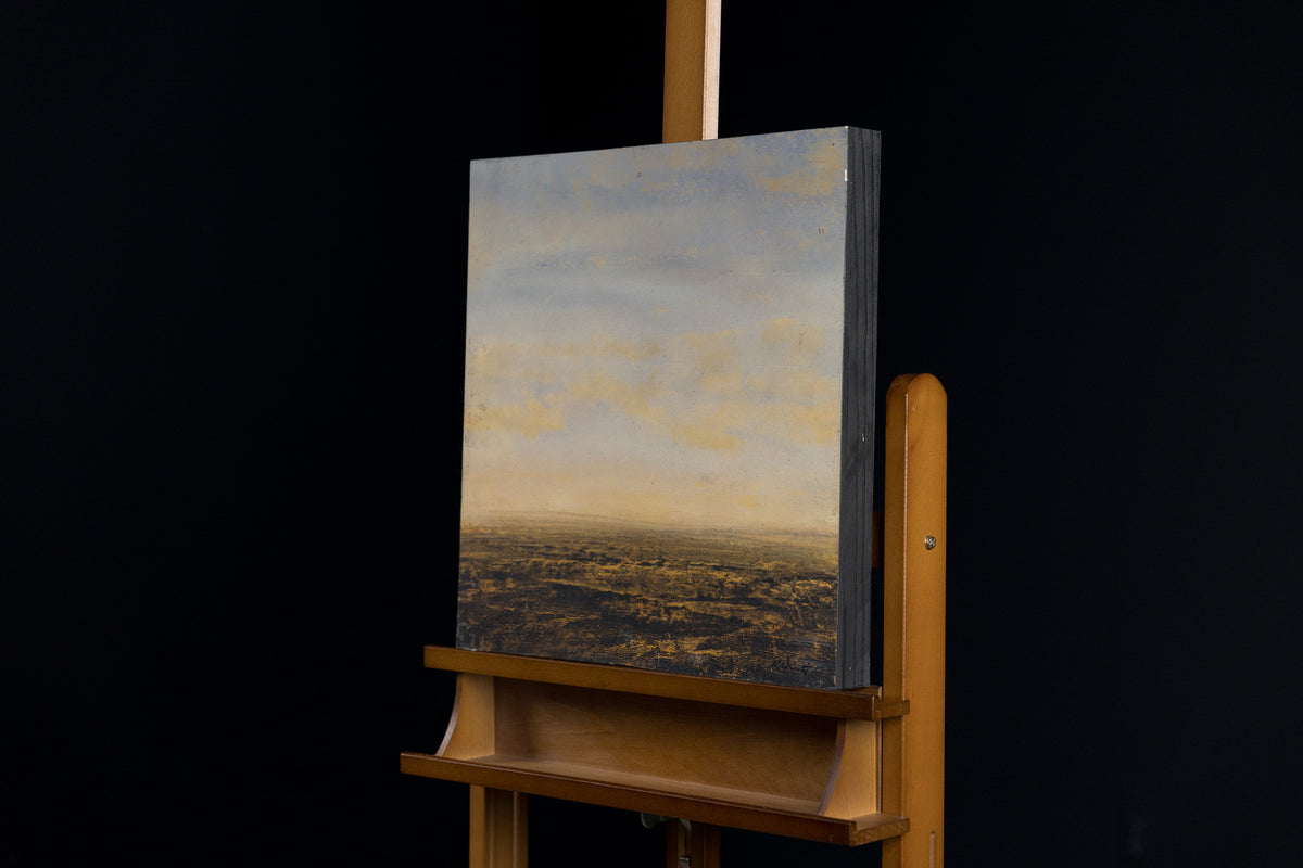 Ken Vincent, "From Above 1132," detail view, acrylic on panel