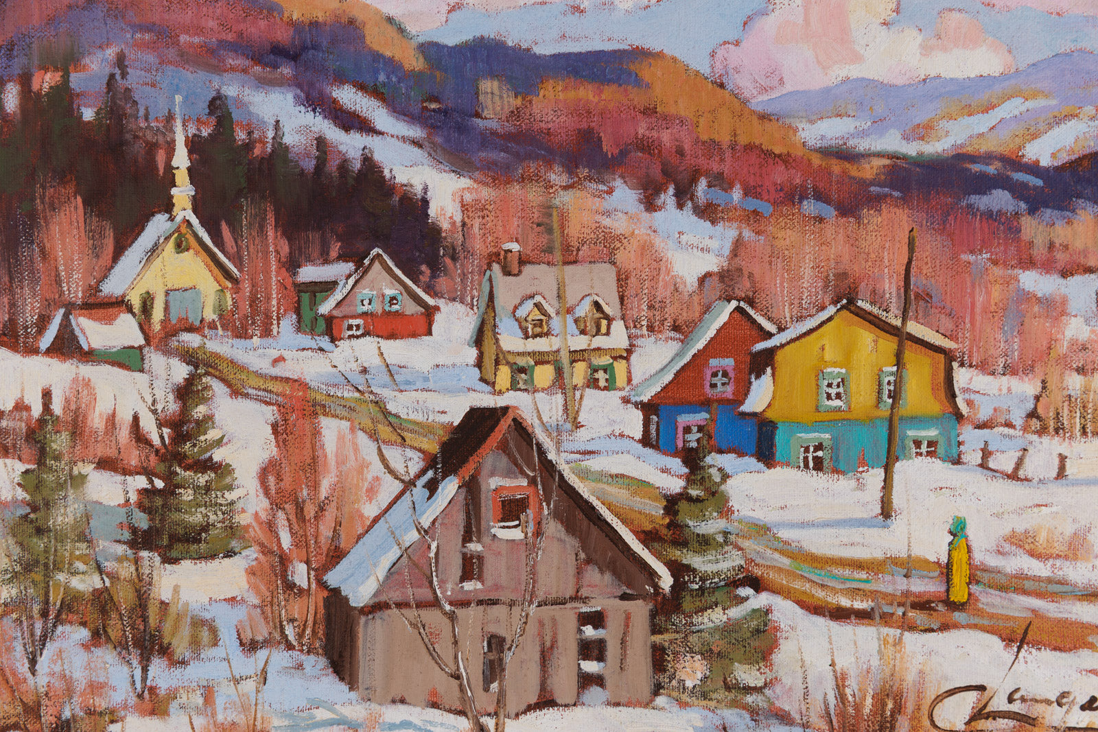 Village En Neige