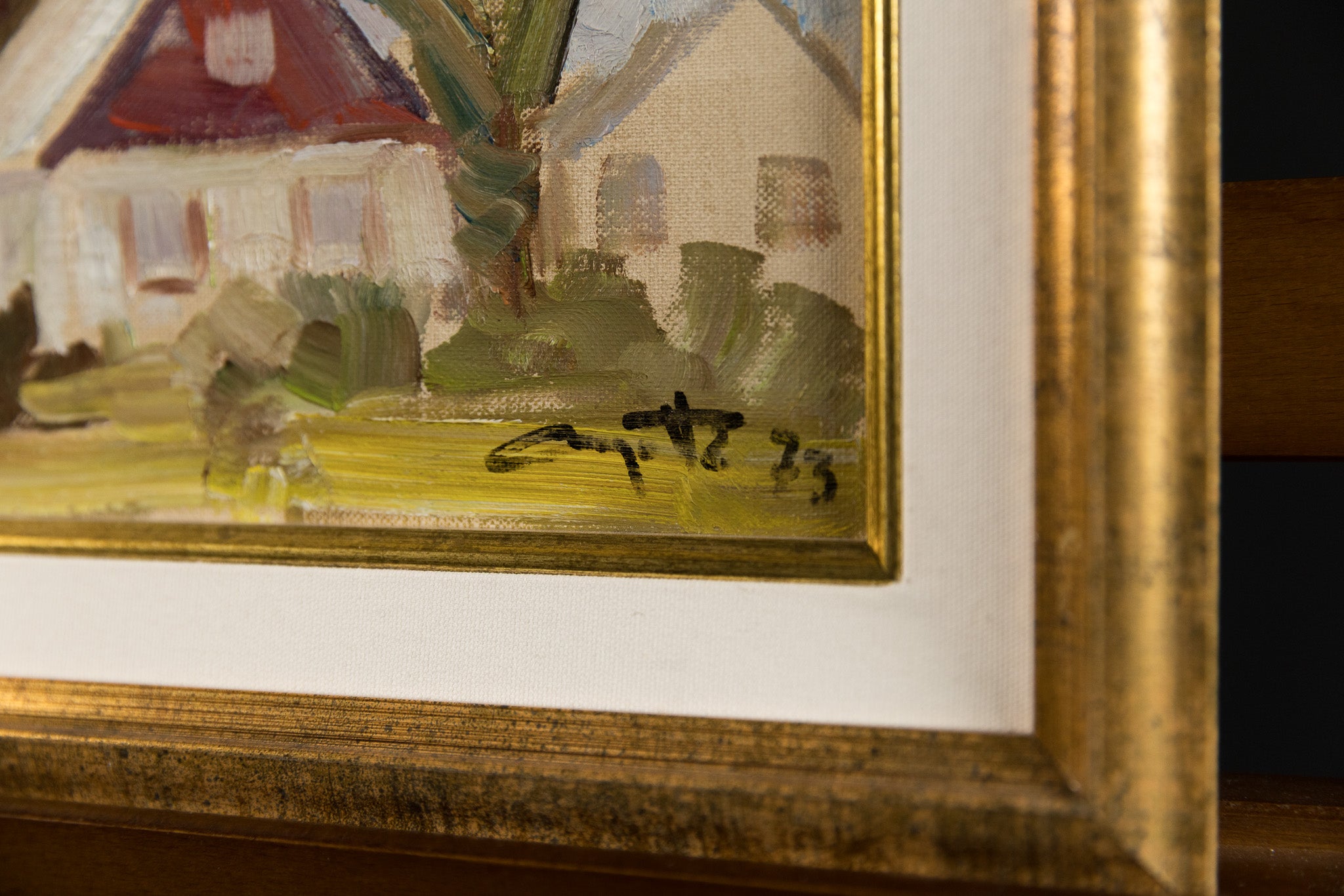 Maison Et Deux Arbres