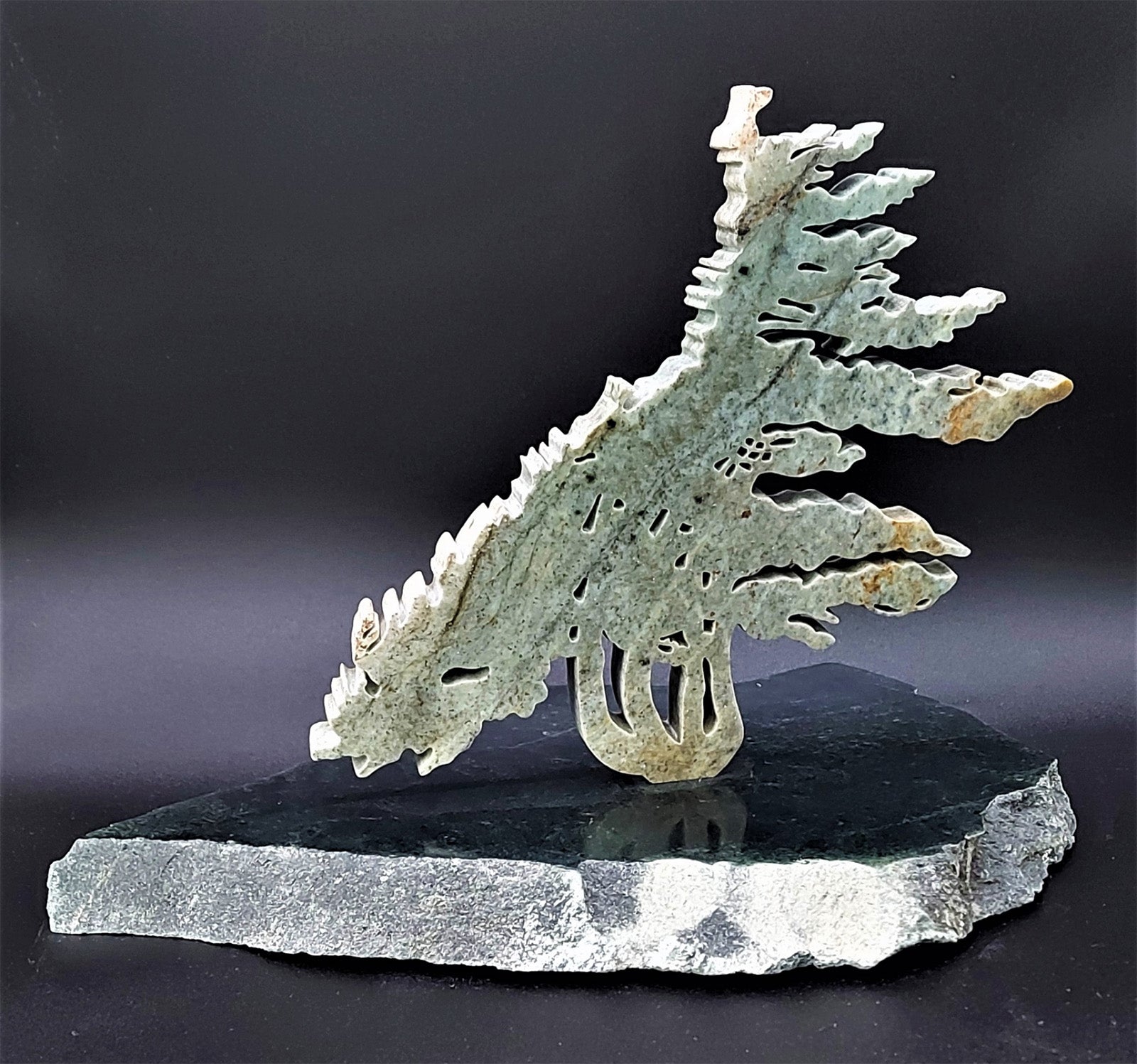 Nature “Anchored” by Nick Leniuk – soapstone.