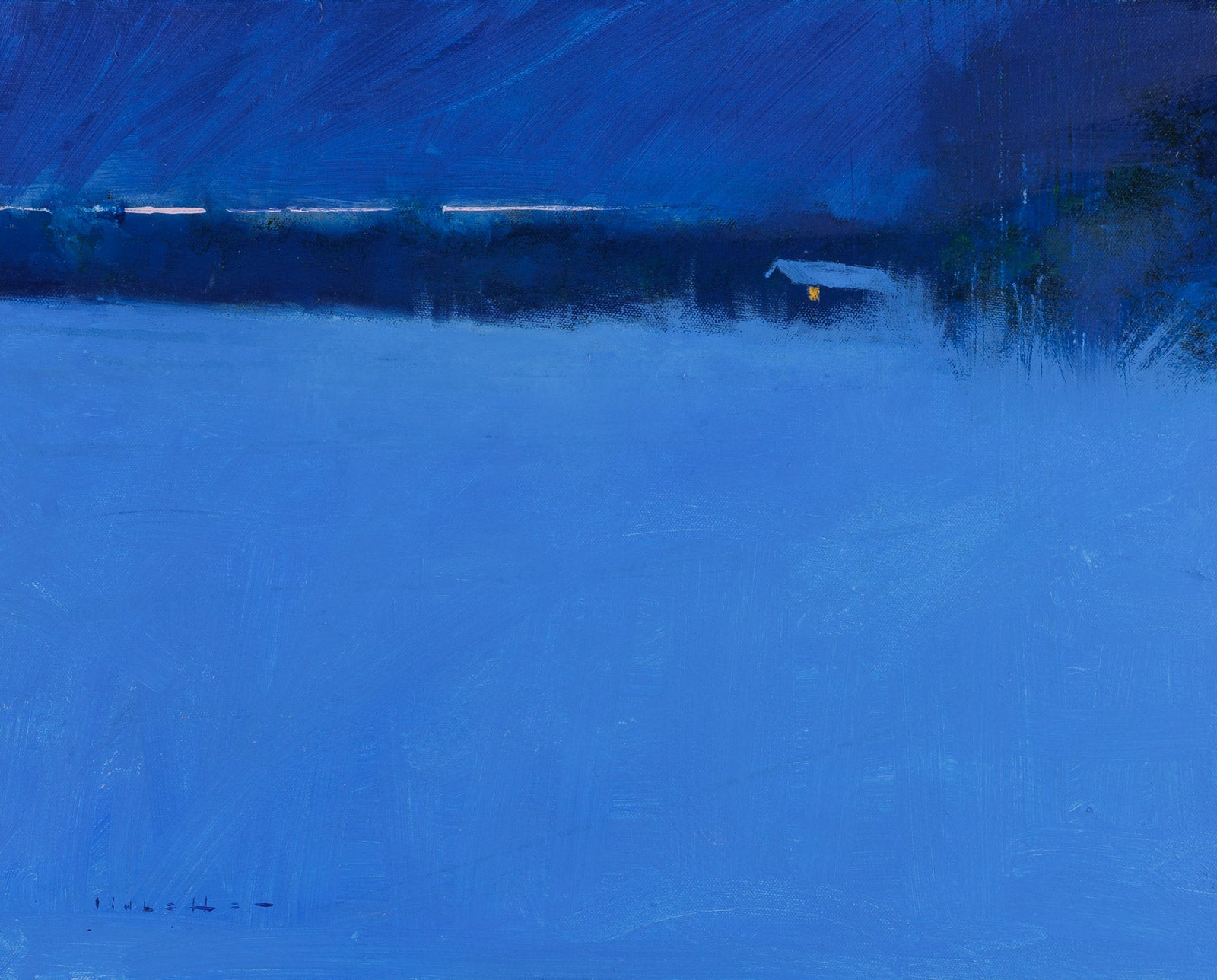 Razors Edge by David Lidbetter - Landscape, Oil on Canvas