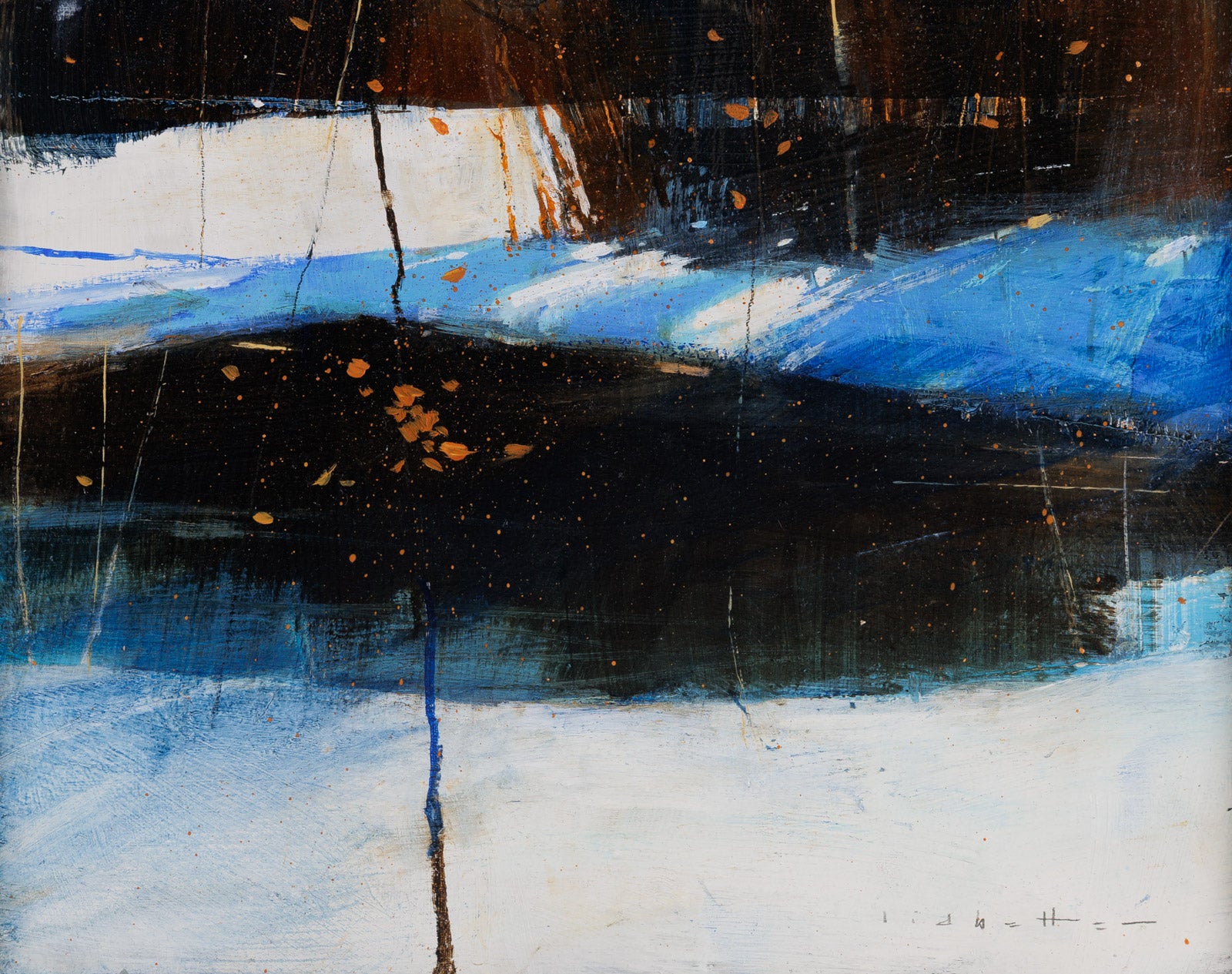 Visions by David Lidbetter - Landscape, Oil on Panel