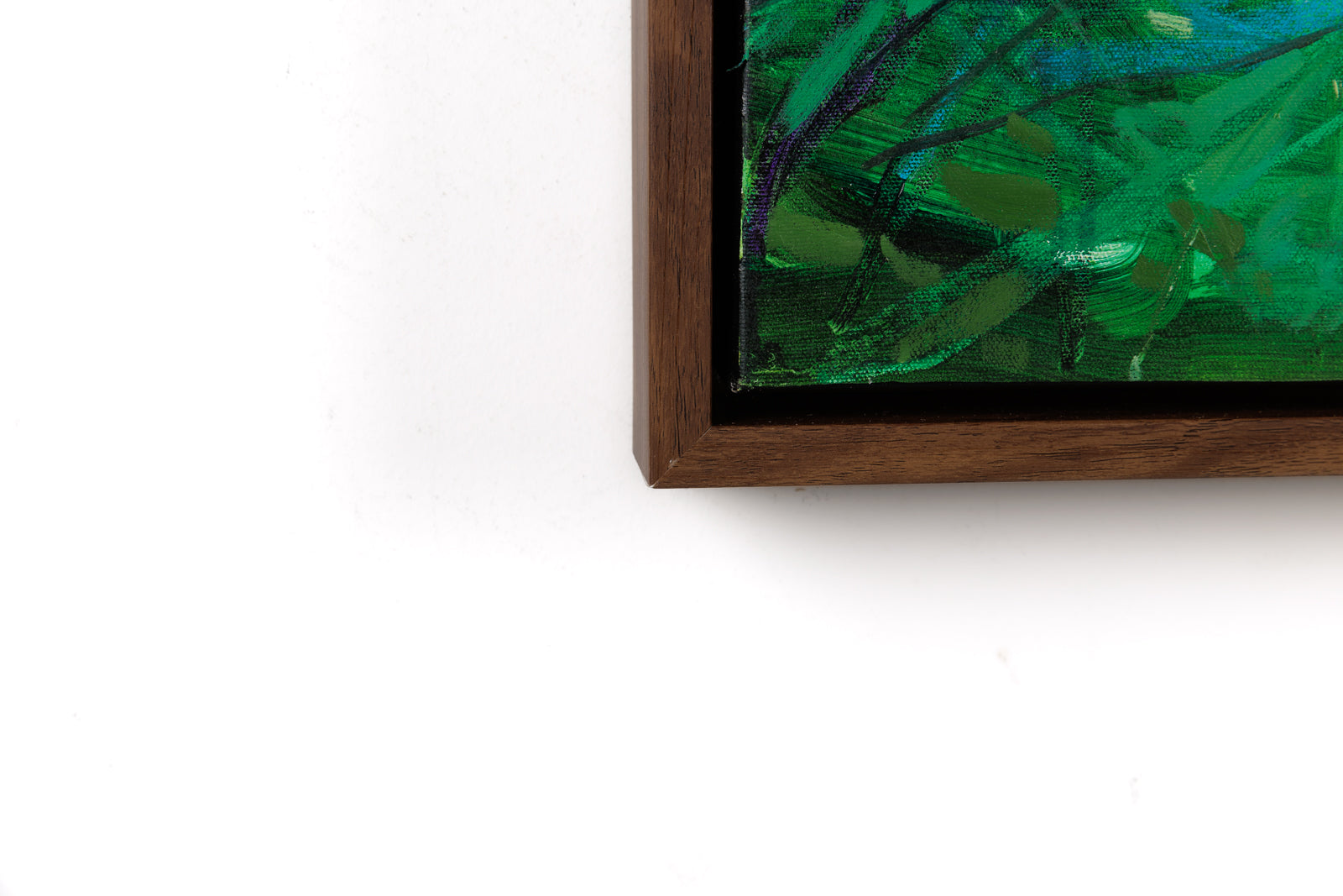 Lori Ridgeway, "Summer Time & The Living Is Easy," detail view, oil on canvas