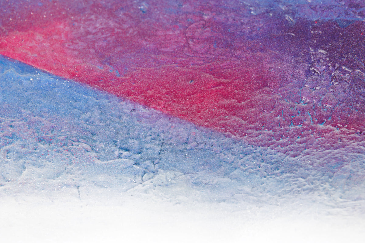 Lee Anne LaForge, "Celebrate III," detail view, acrylic on canvas