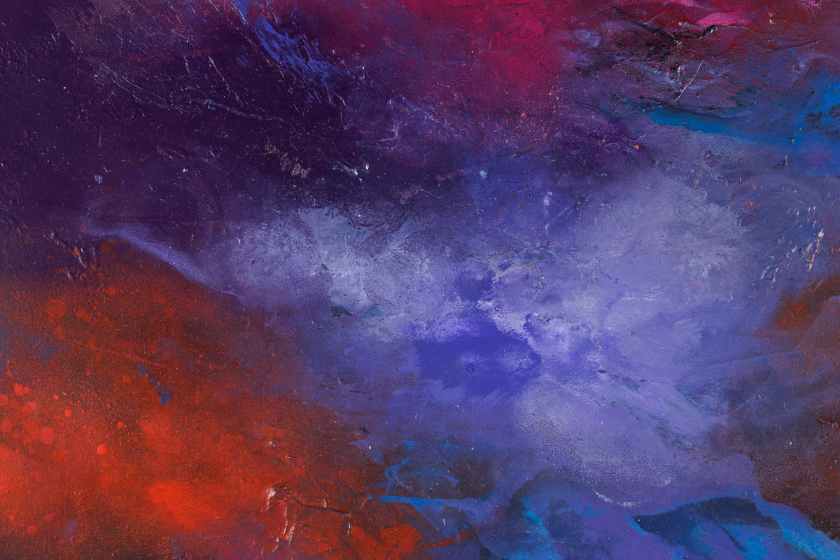 Lee Anne LaForge, "Celebrate I," detail view, acrylic on canvas