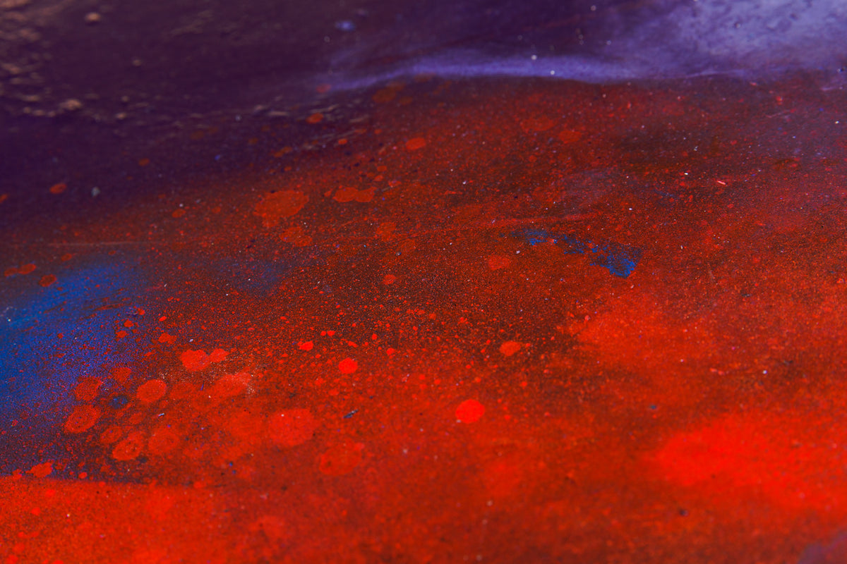 Lee Anne LaForge, "Celebrate I," detail view, acrylic on canvas