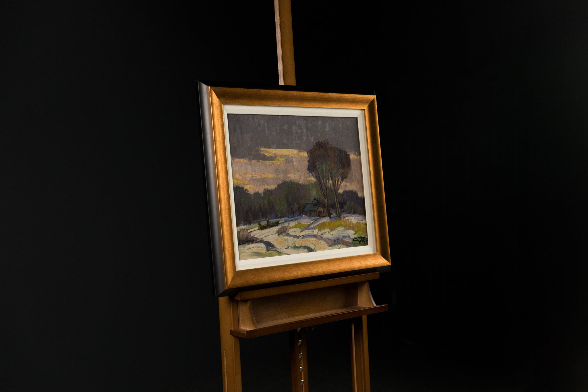 Paysage Et Cabane