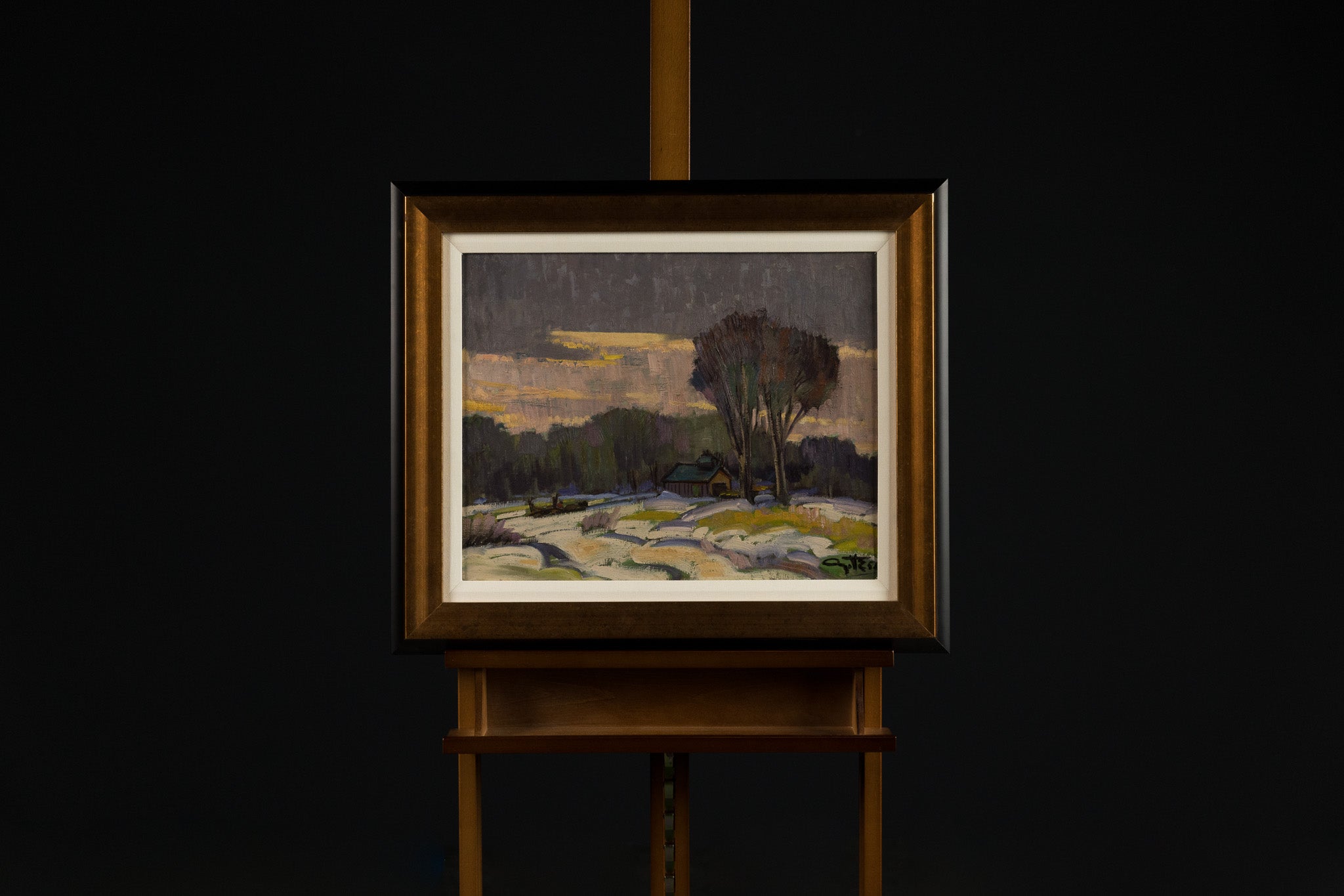 Paysage Et Cabane