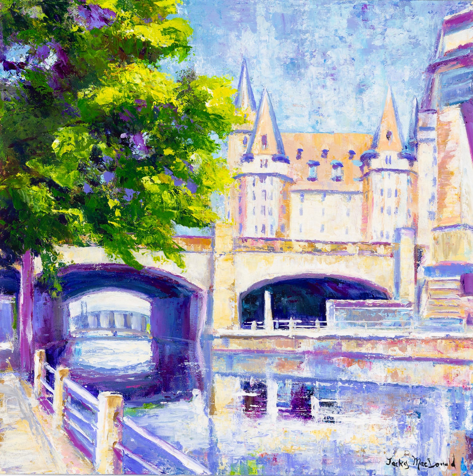 Chateau From the Canal