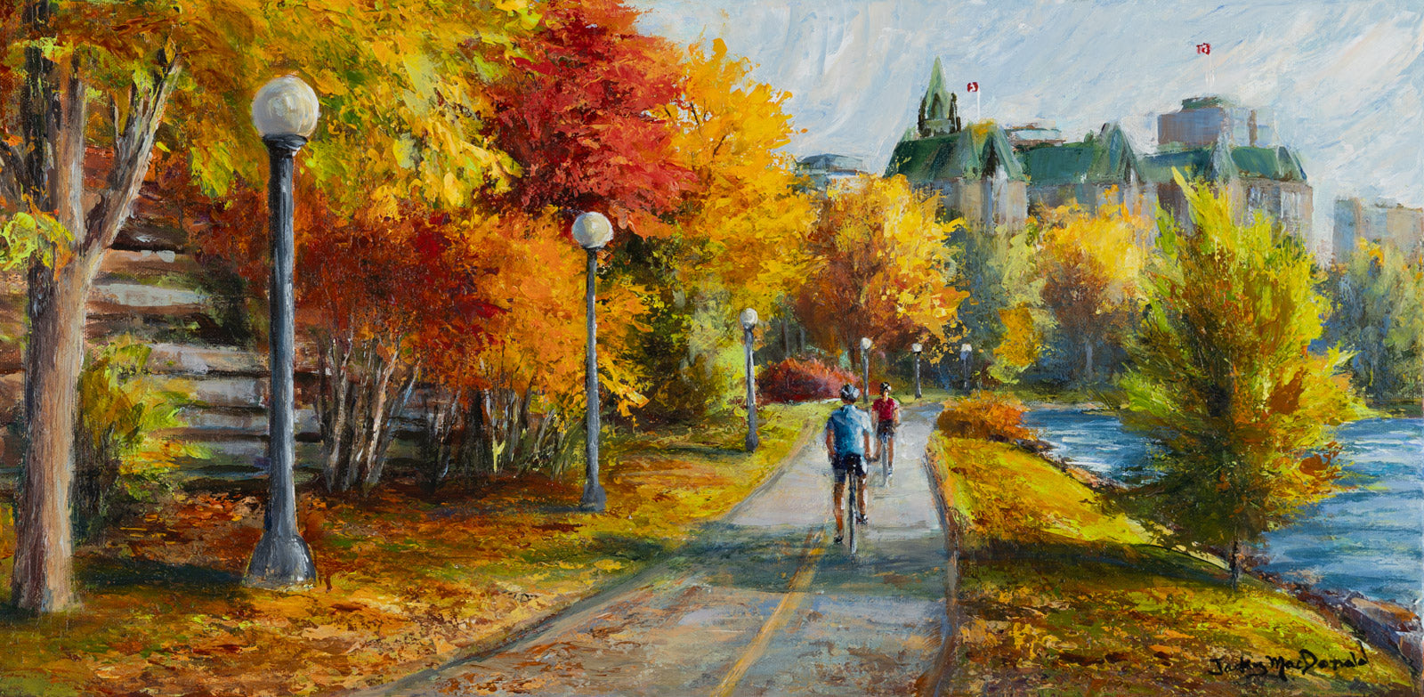 Biking By The Ottawa River