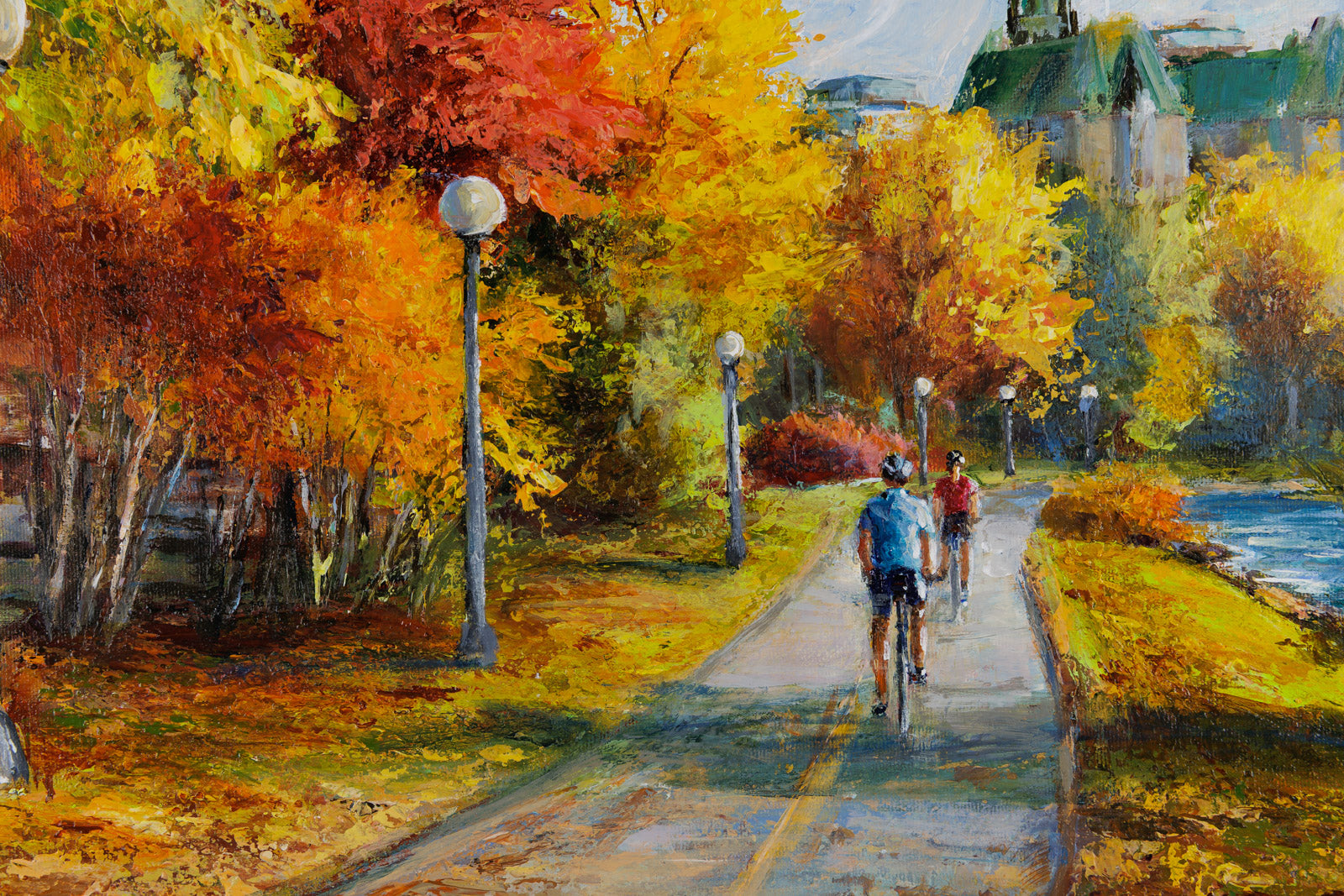 Biking By The Ottawa River