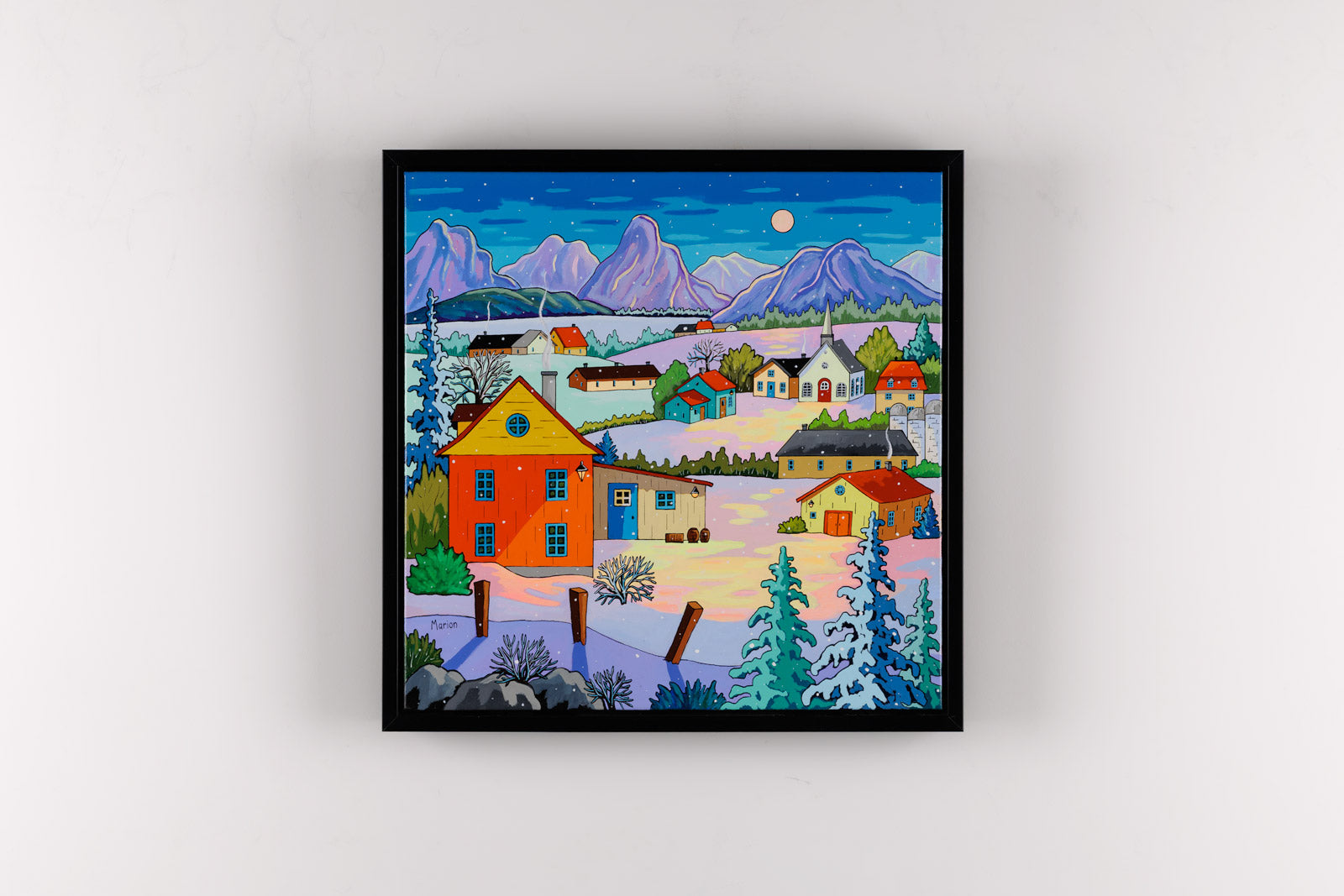 Silence Of Winter Night