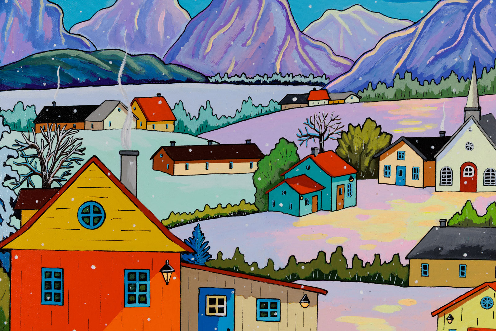 Silence Of Winter Night