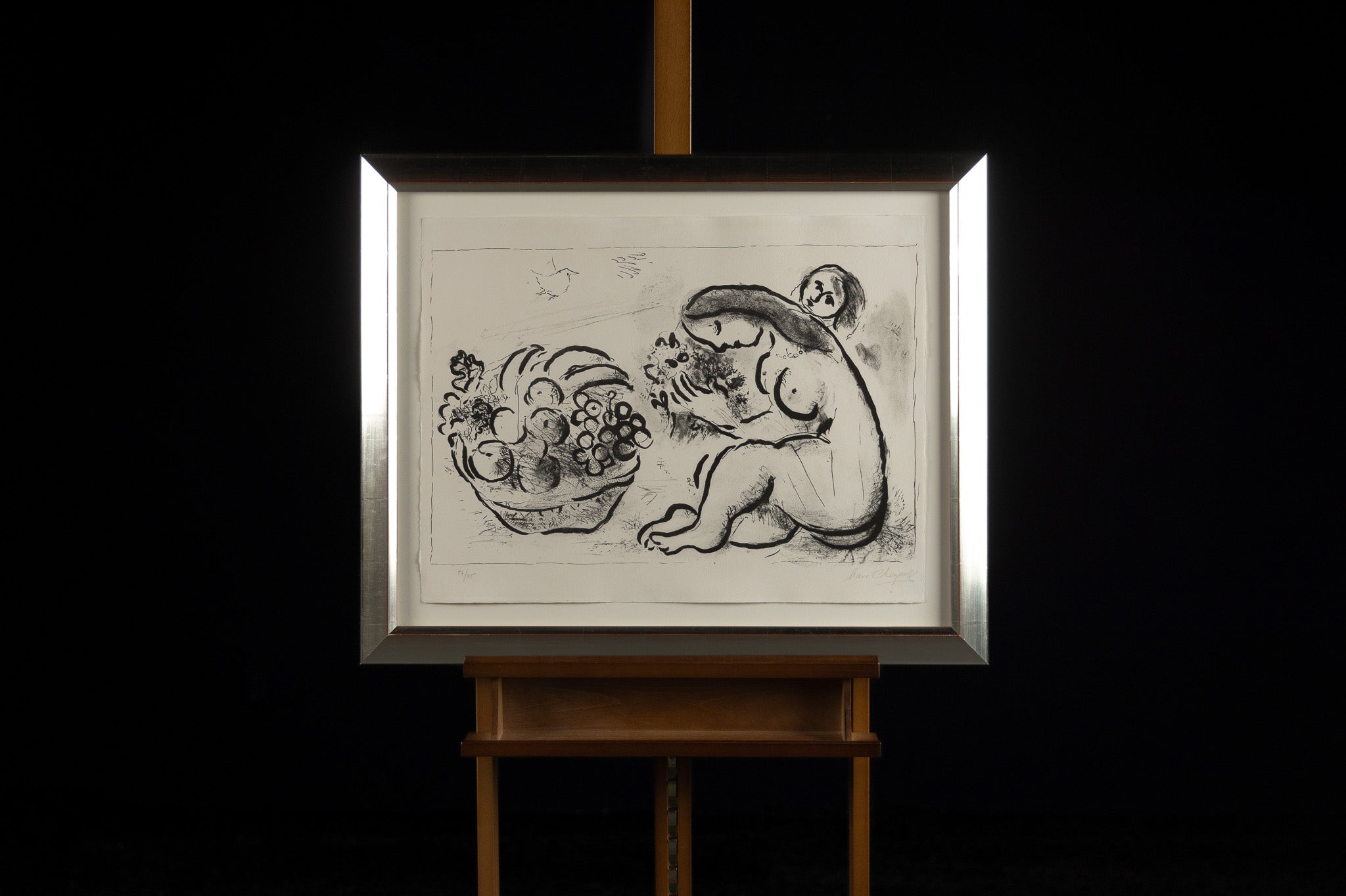 Nude A La Corbeille De Fruits 1953