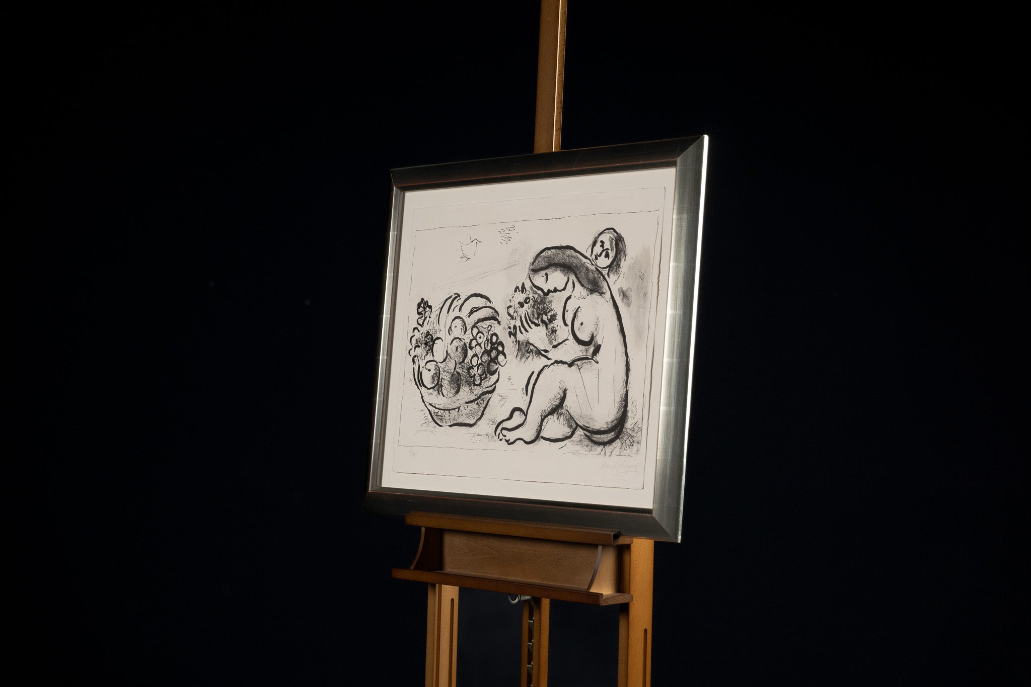 Nude A La Corbeille De Fruits 1953