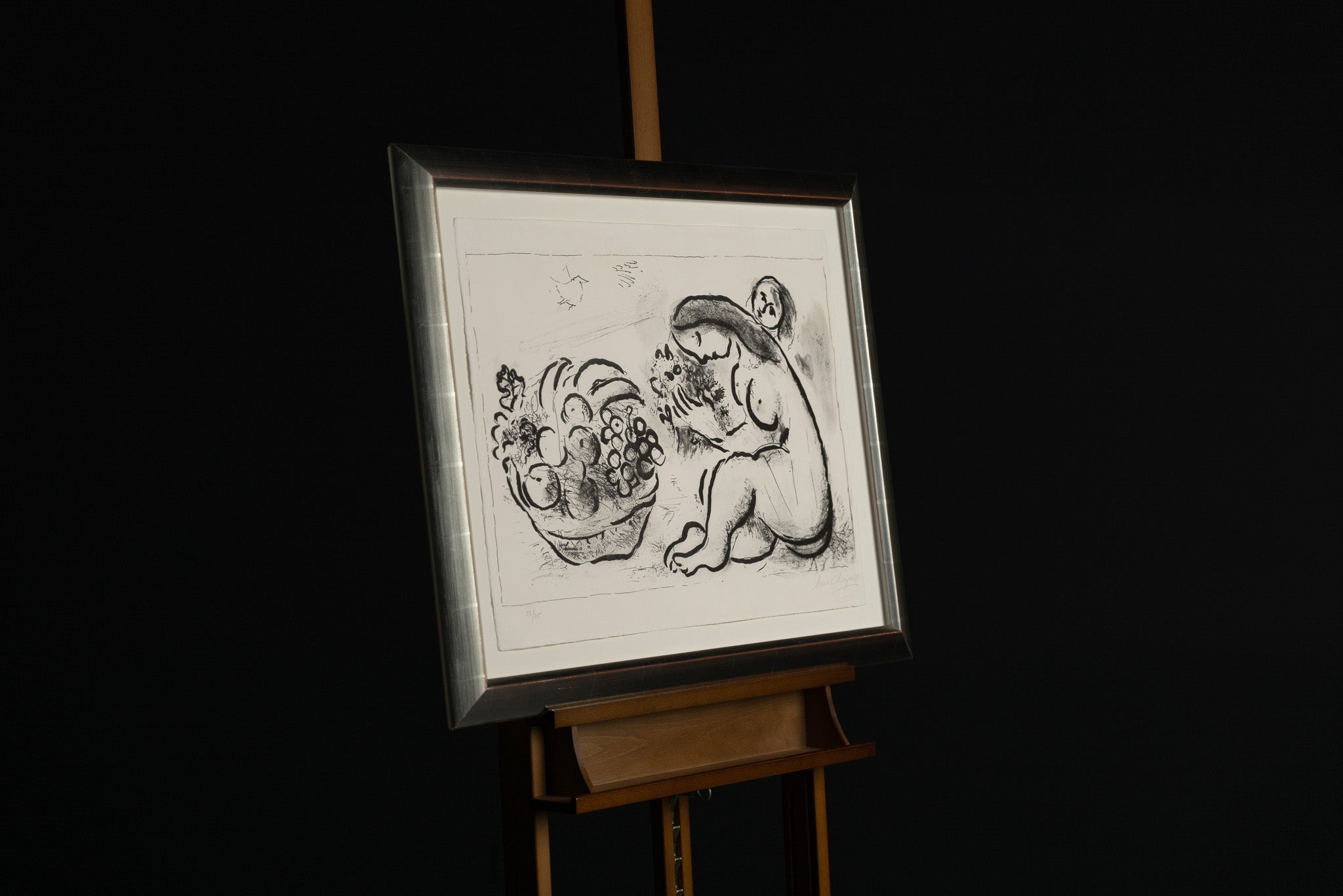 Nude A La Corbeille De Fruits 1953
