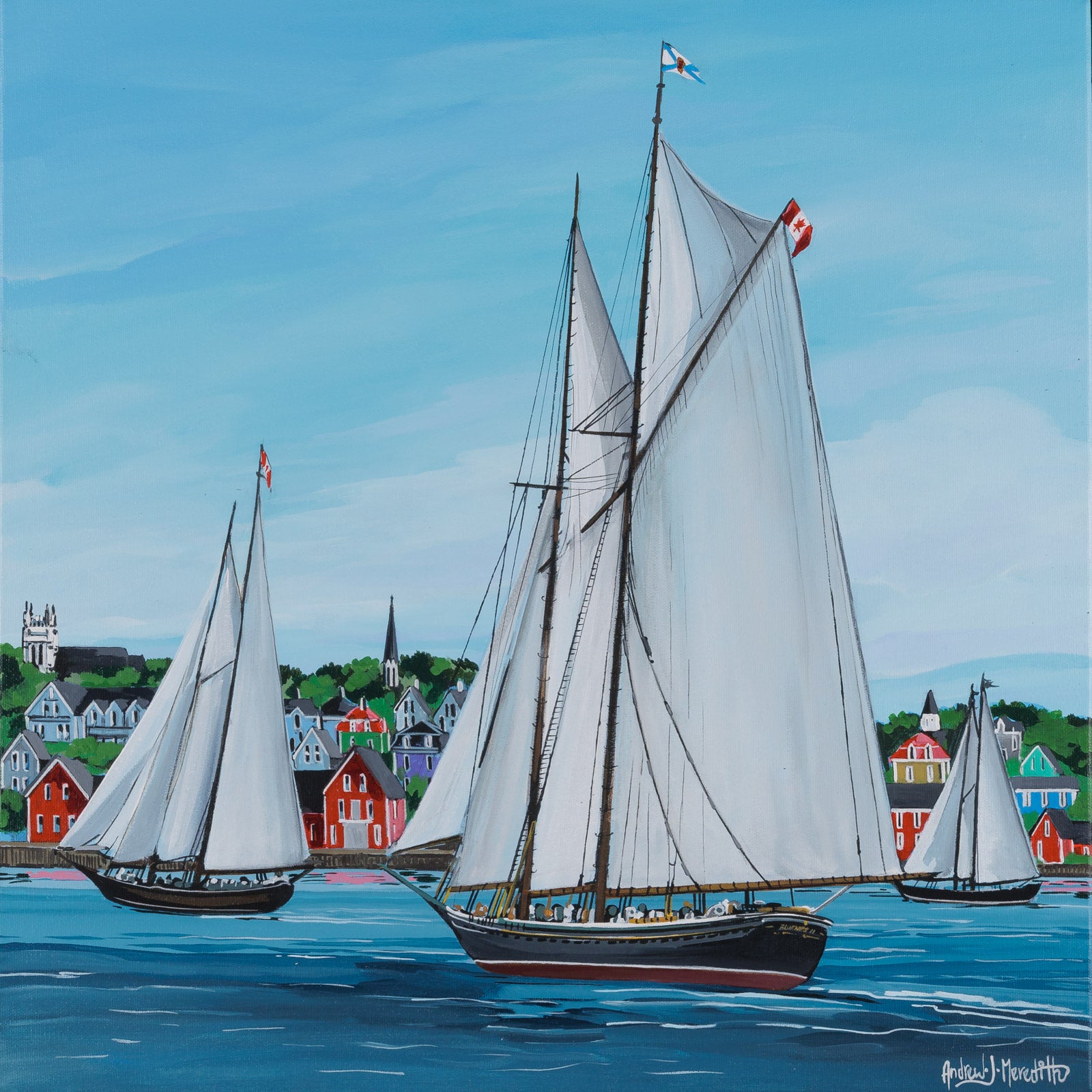 Sailboats-Lunenburg