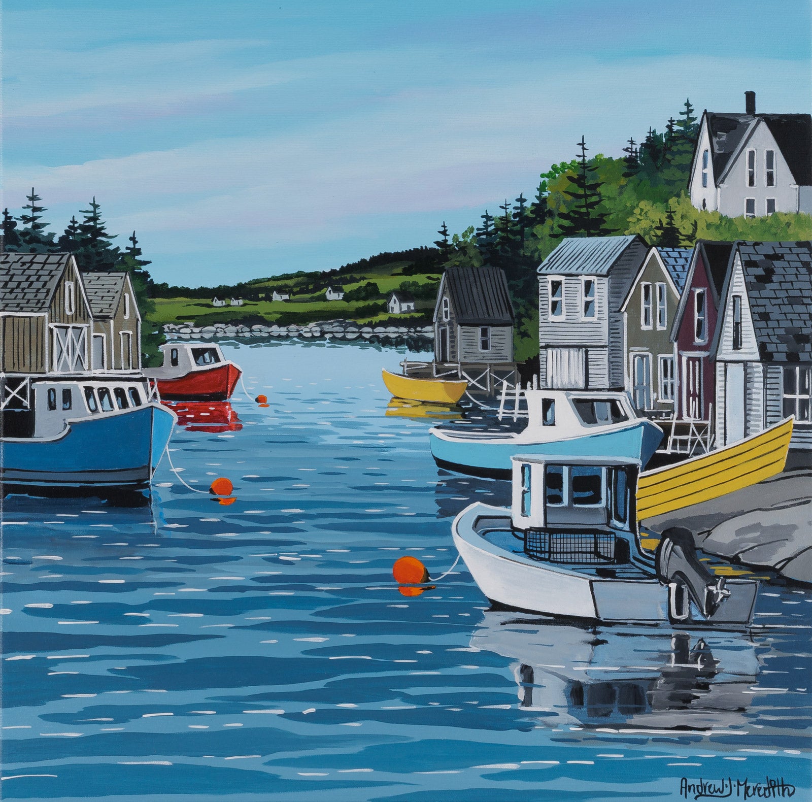 Boats At Herring Cove
