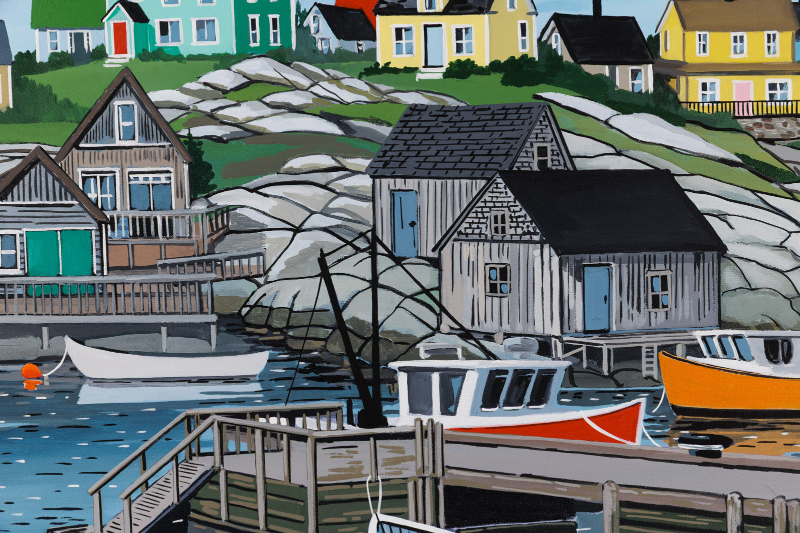 Up On The Rock- Peggy's Cove