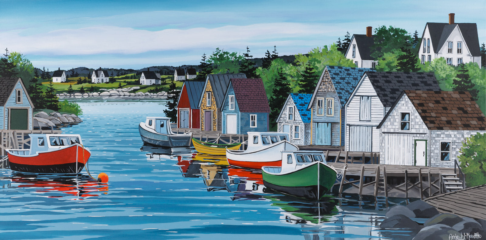 Boats At Herring Cove