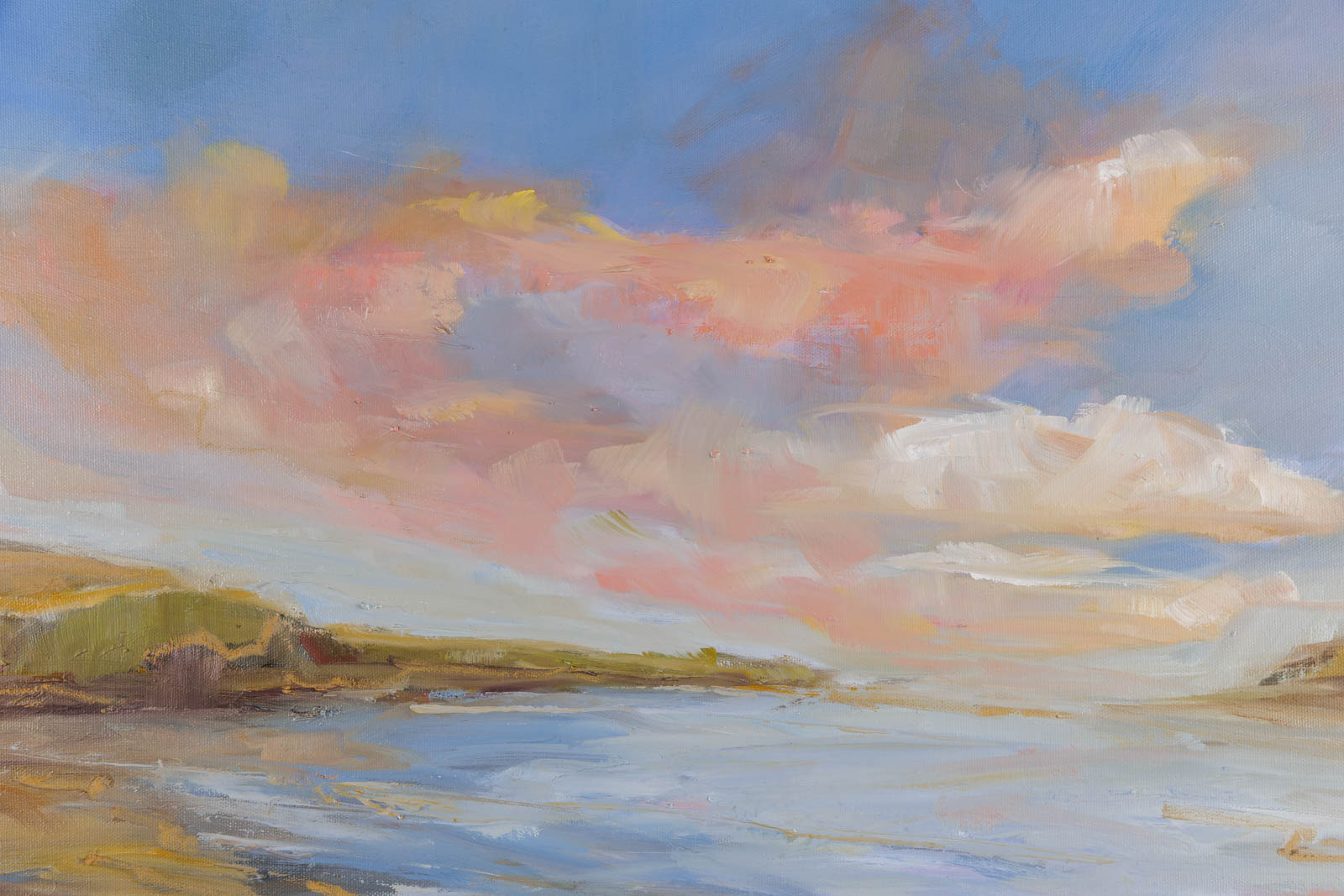 Rose Mist Over The Rocks