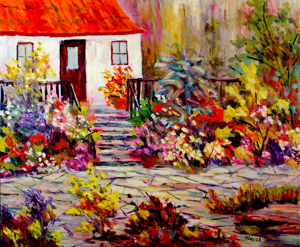 Terrasse En Fleurs
