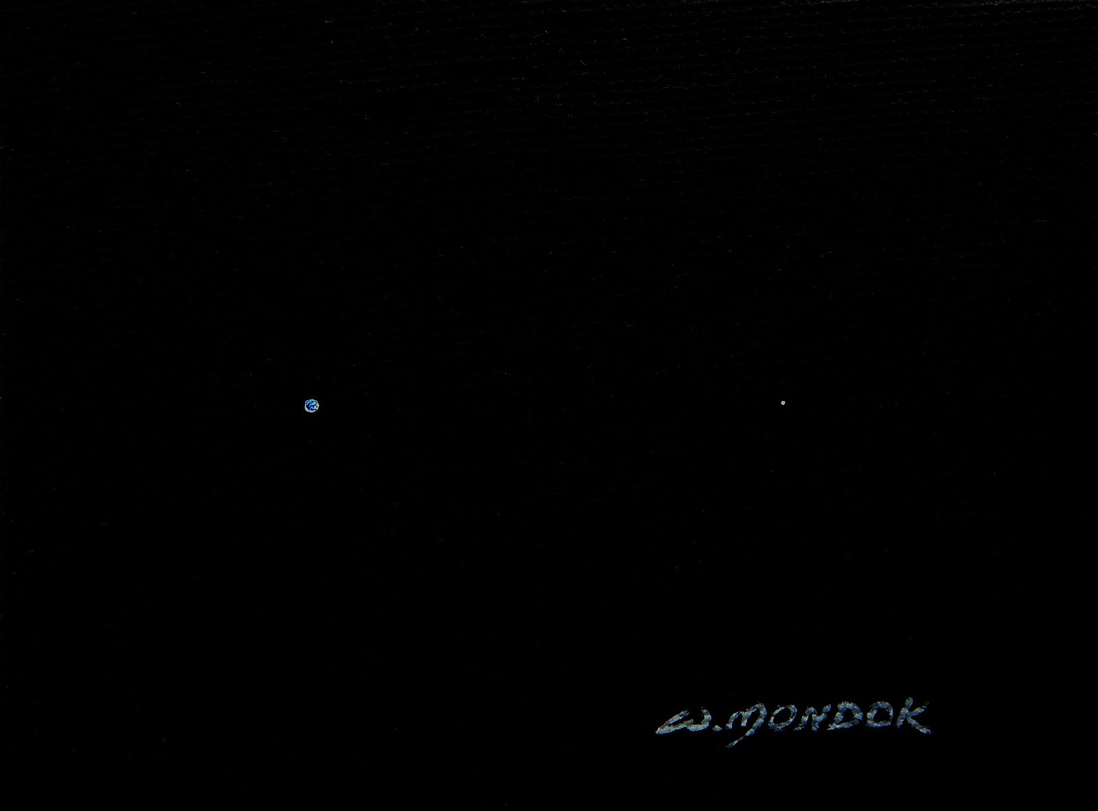 The Earth, The Moon & The Sun (Plus a 3x4" Earth & Moon)