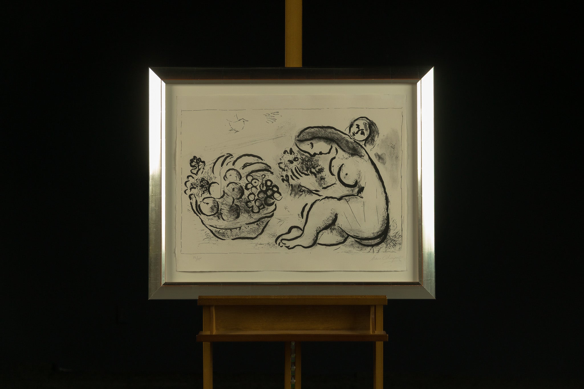 Nude A La Corbeille De Fruits 1953