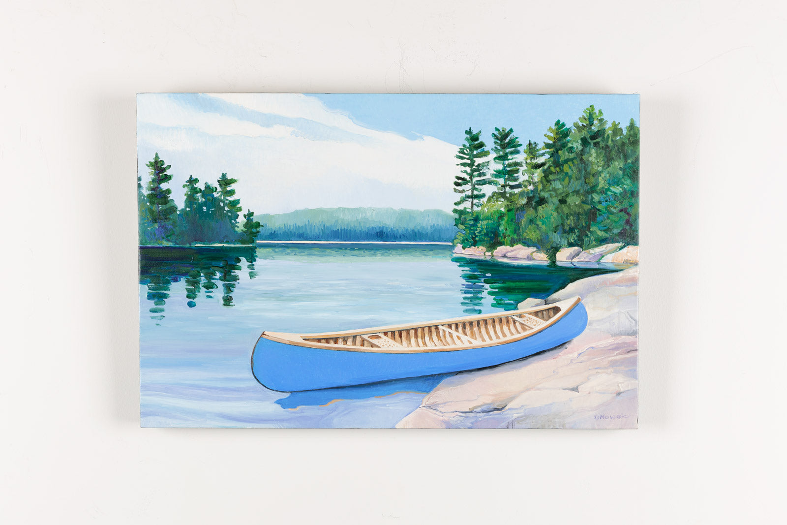 Blue Canoe, Hidden Bay