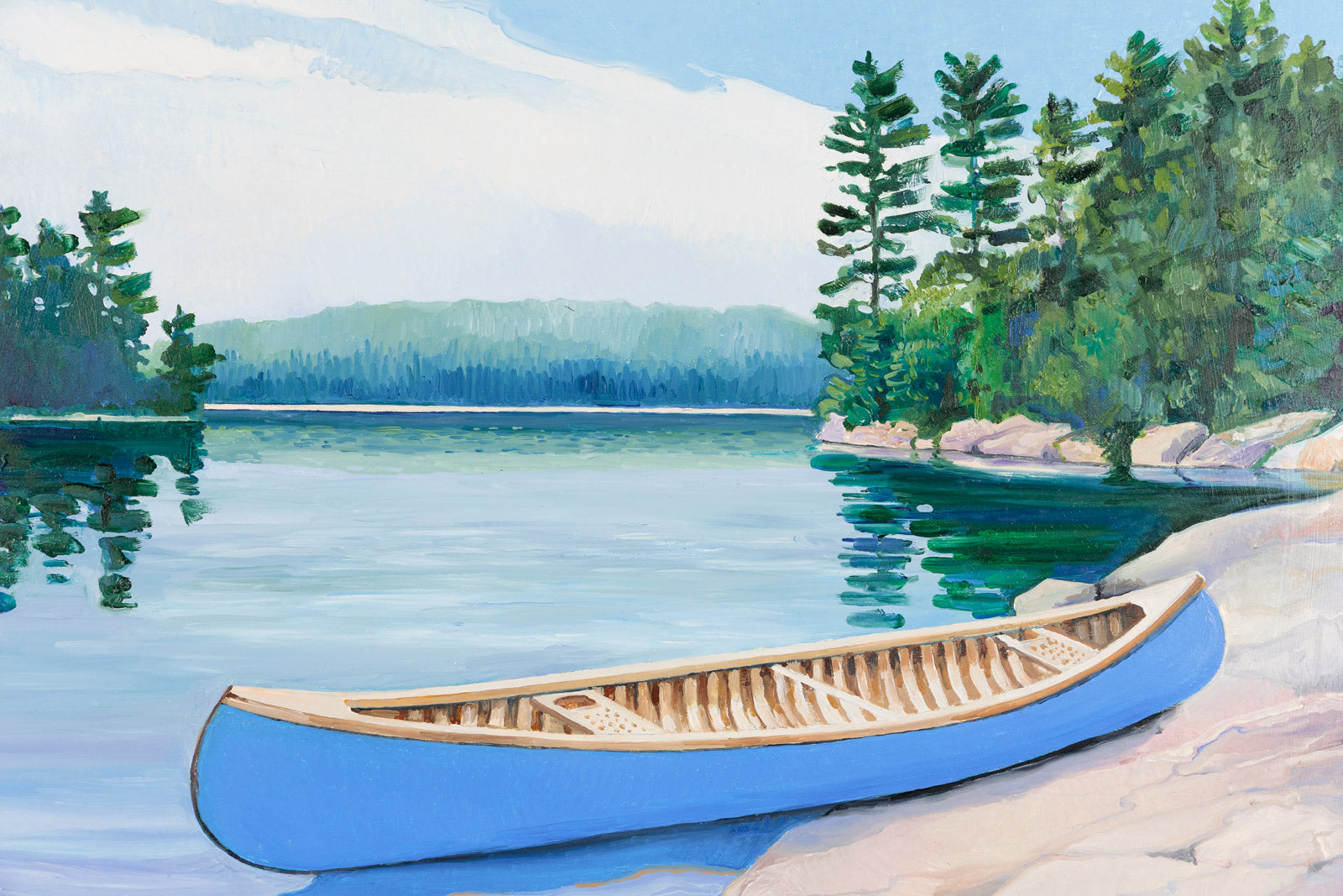 Blue Canoe, Hidden Bay