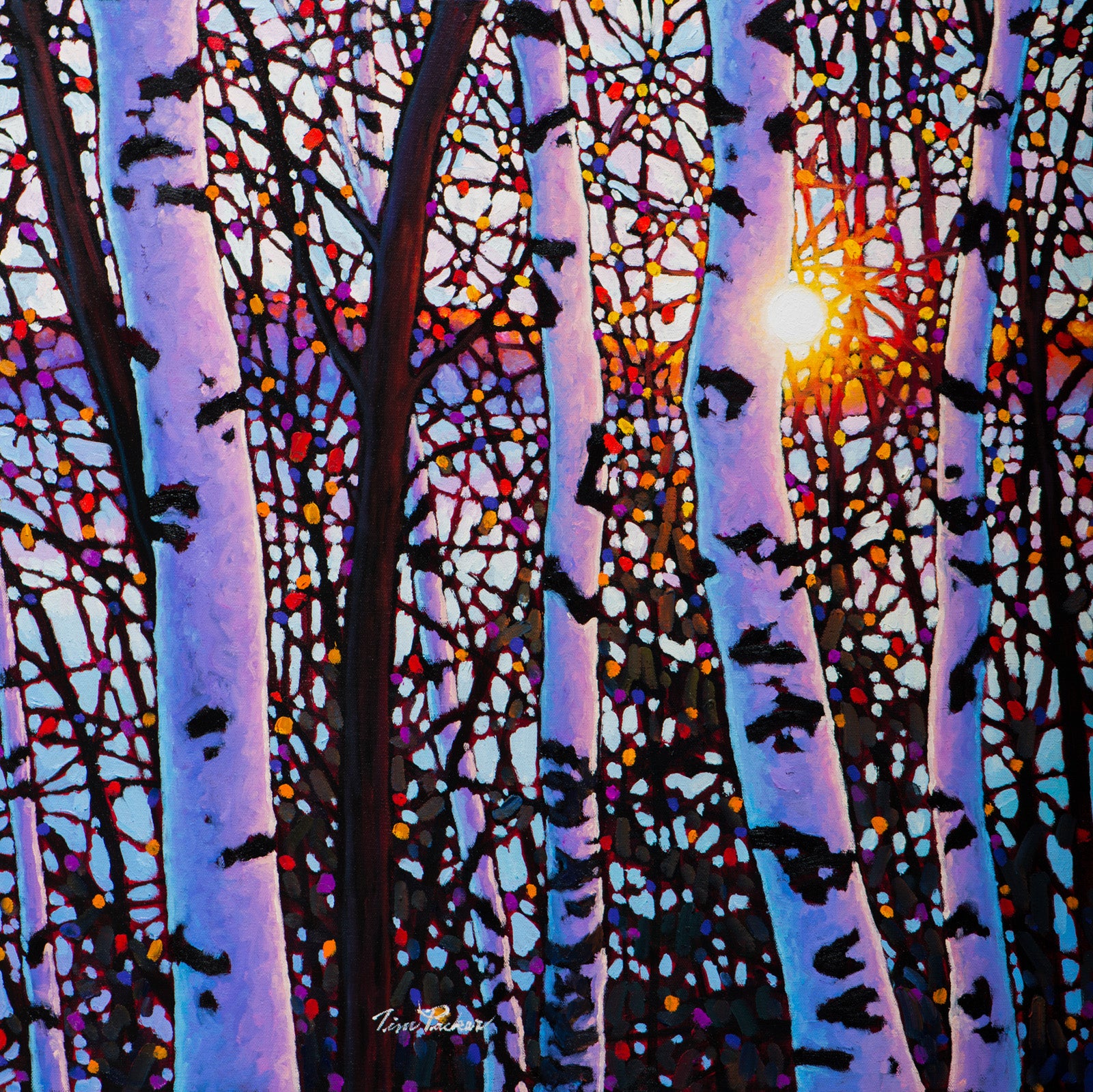 Landscape “Breath Of Light” by Tim Packer – giclee on canvas.