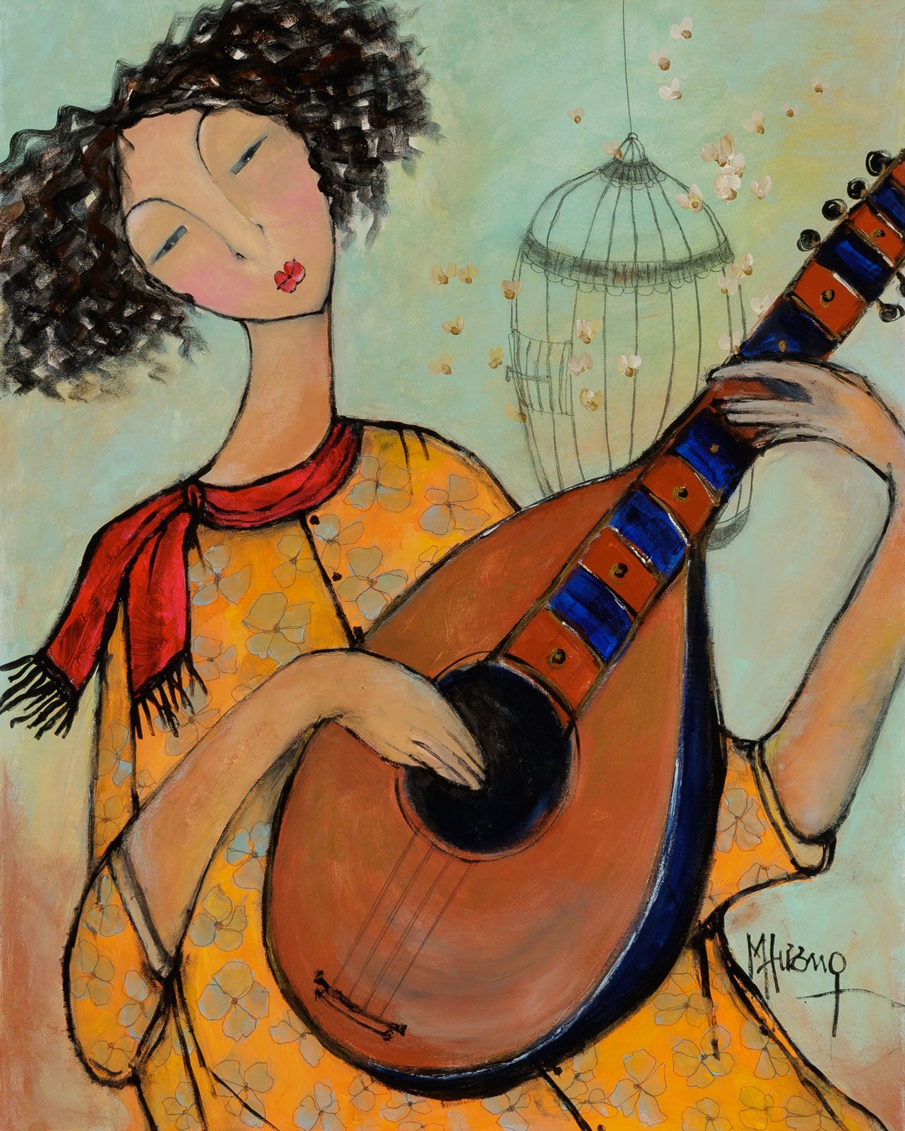 The Girl With The Mandolin