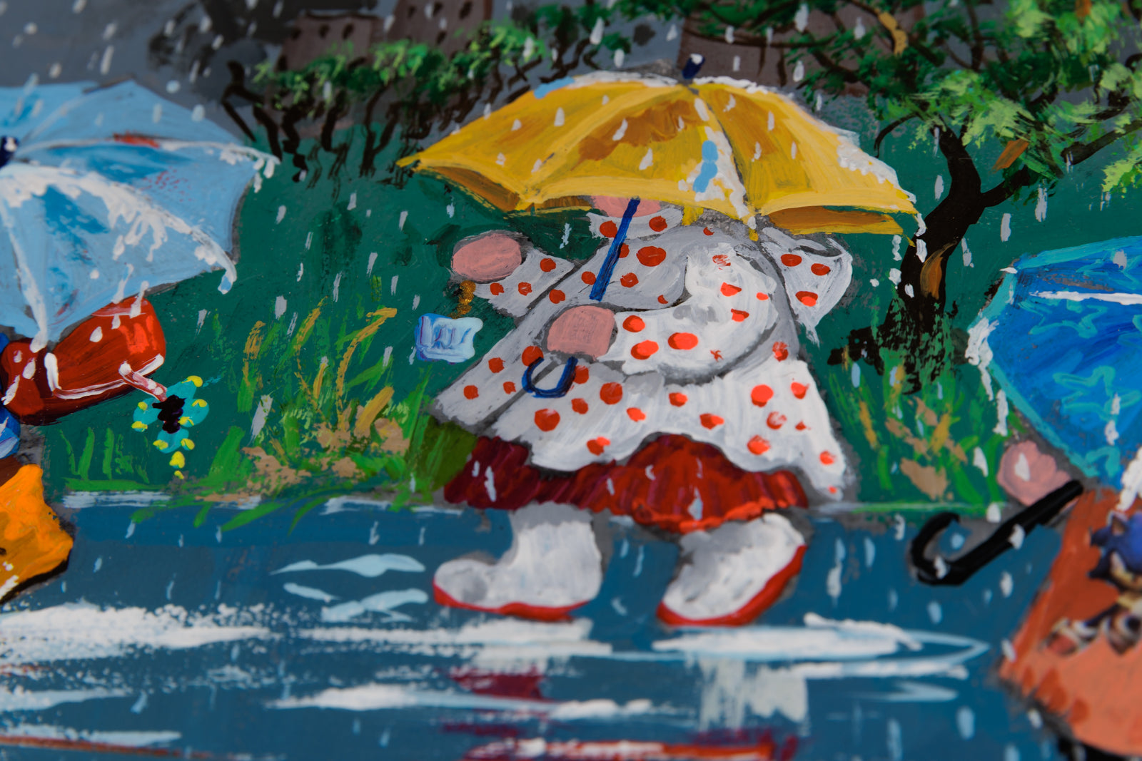 La Danse Des Parapluies