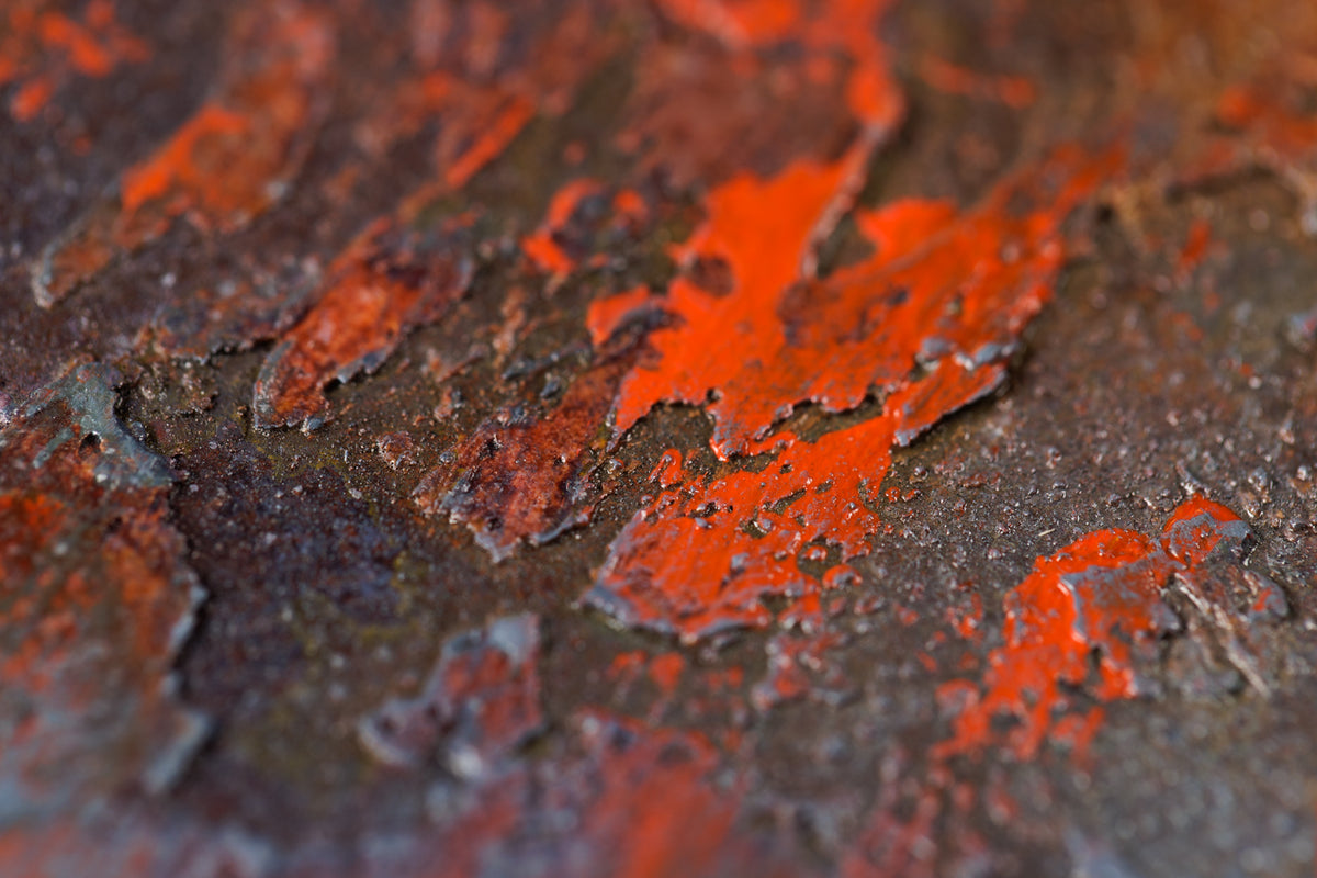 Qian Xiao, "Body Mind Spirit #55," detail view, mixed media on canvas