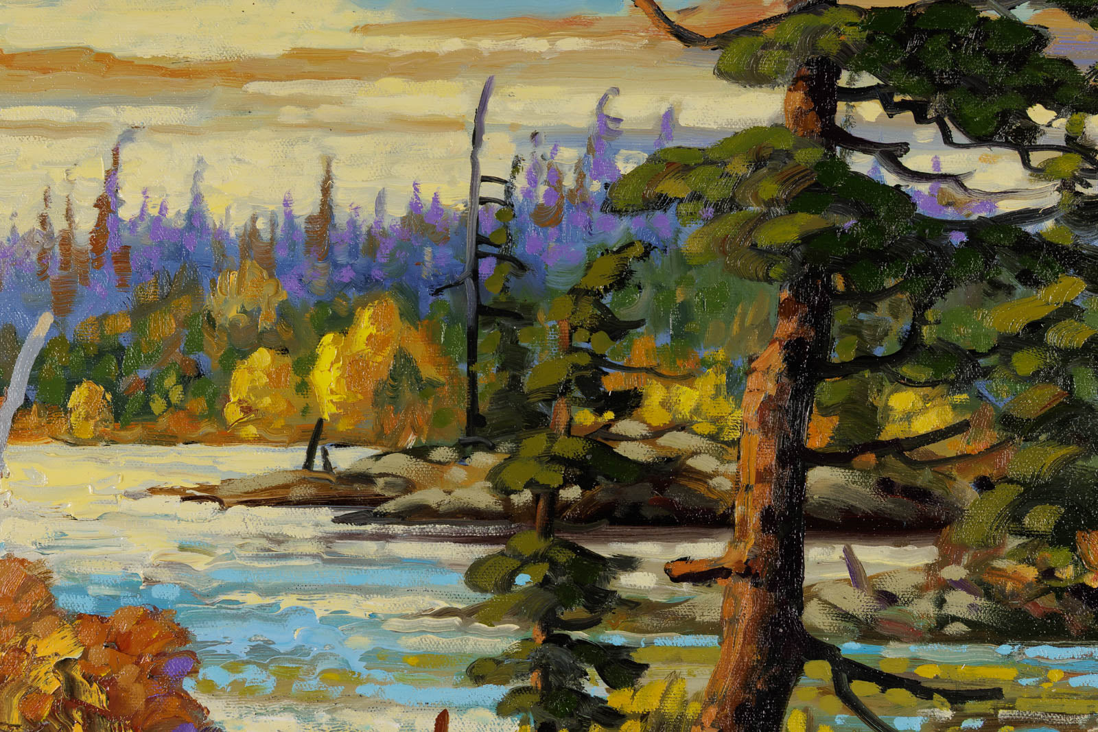 Early Evening Light North Of Kenora