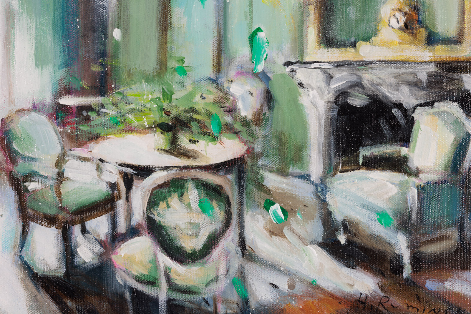 Room In Green