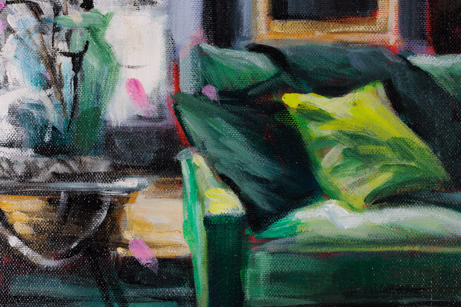 Settee With Portraits