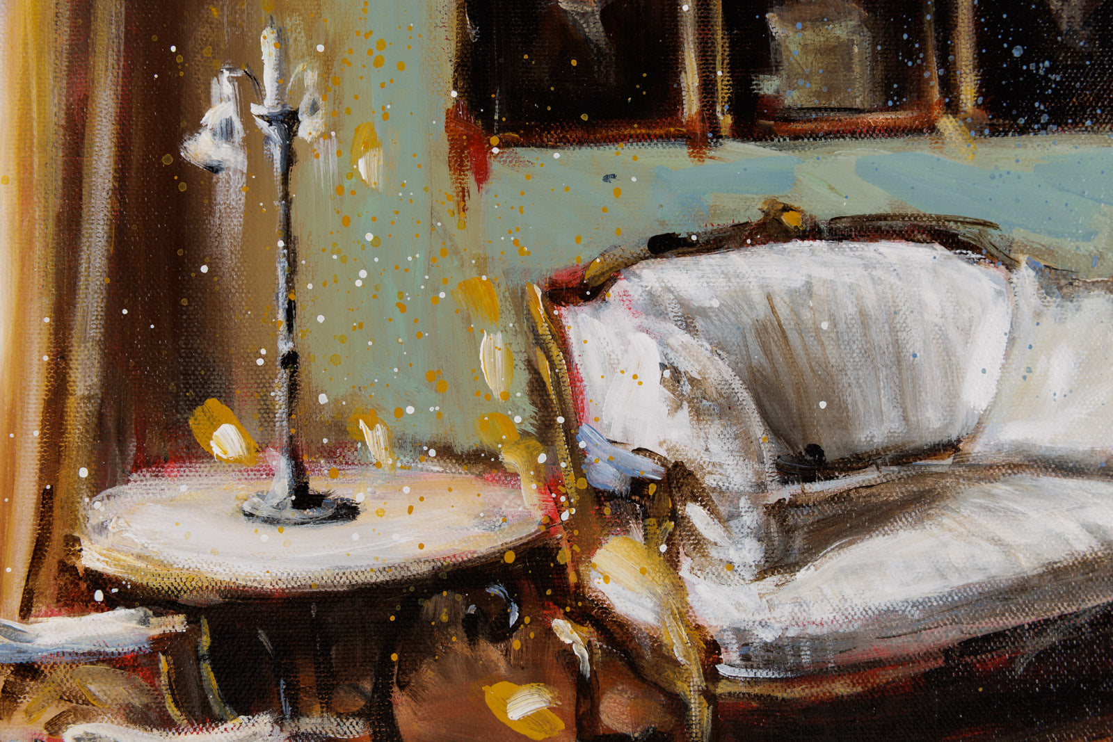 Chair, Settee & Portraits