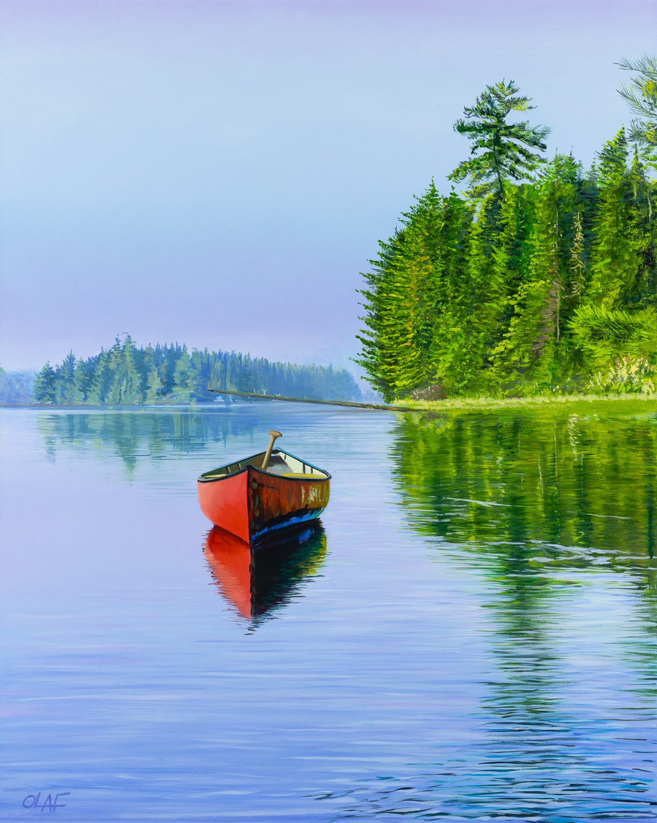 Seascape & Water “Waiting For You” by Olaf Schneider – oil on canvas.