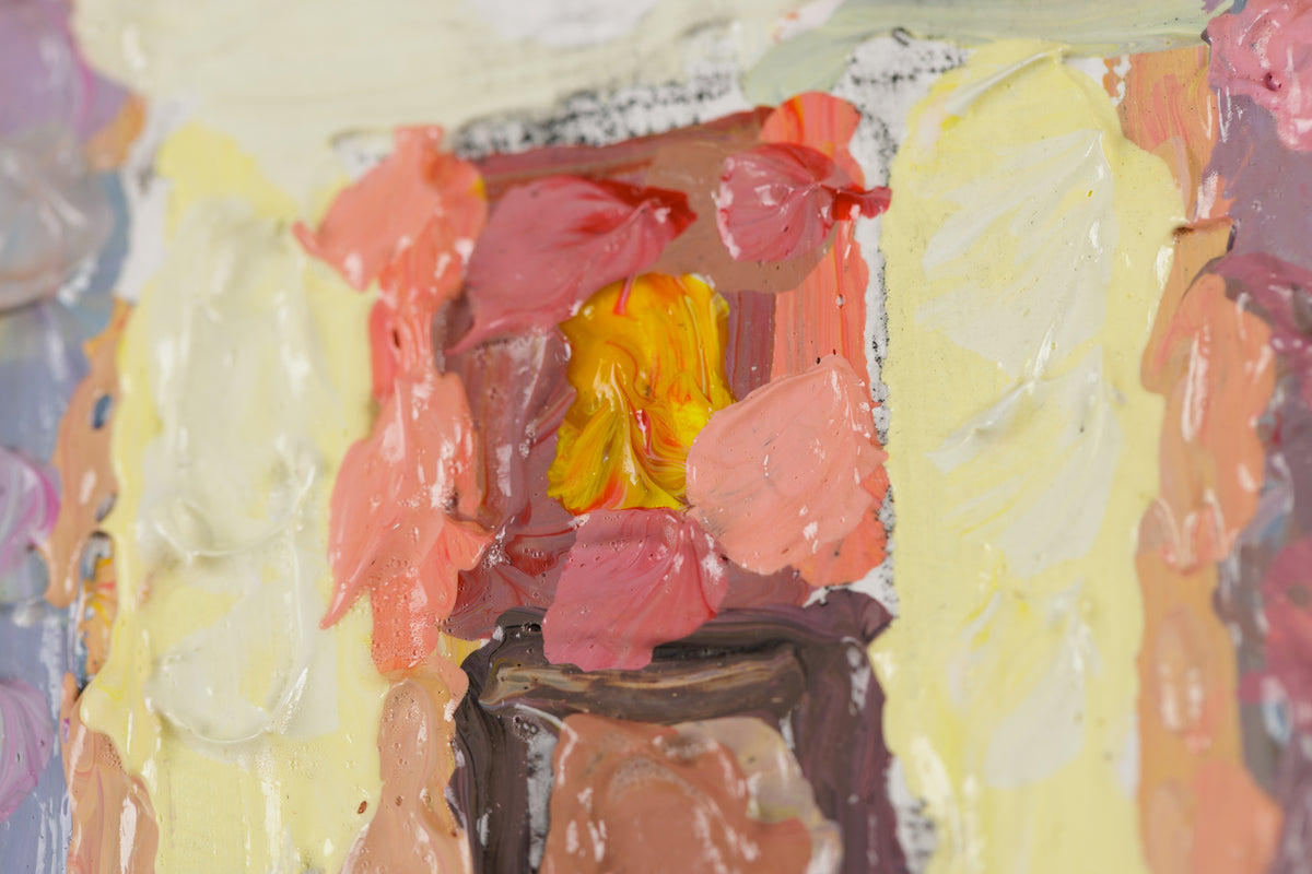 Susan Gale, "Another Miracle," detail 6, acrylic on panel