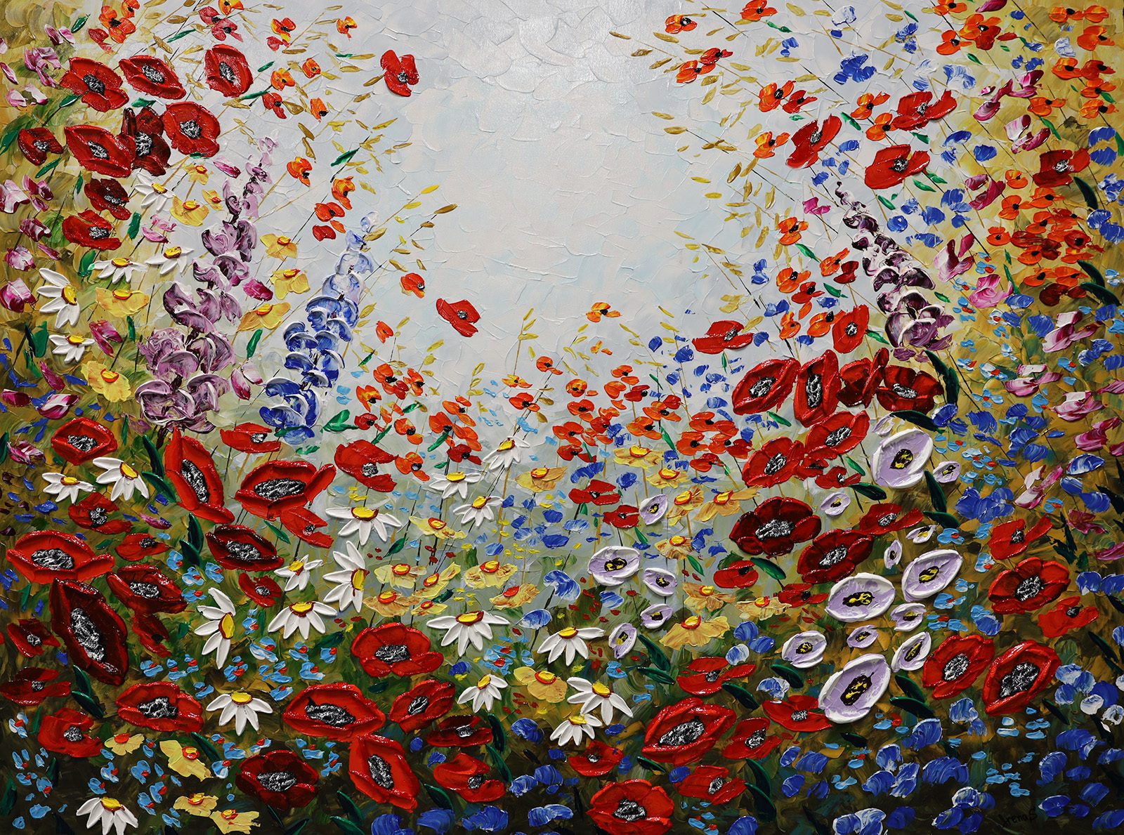 Floral “Lyrics With Colours” by Irena Sherstyuk.