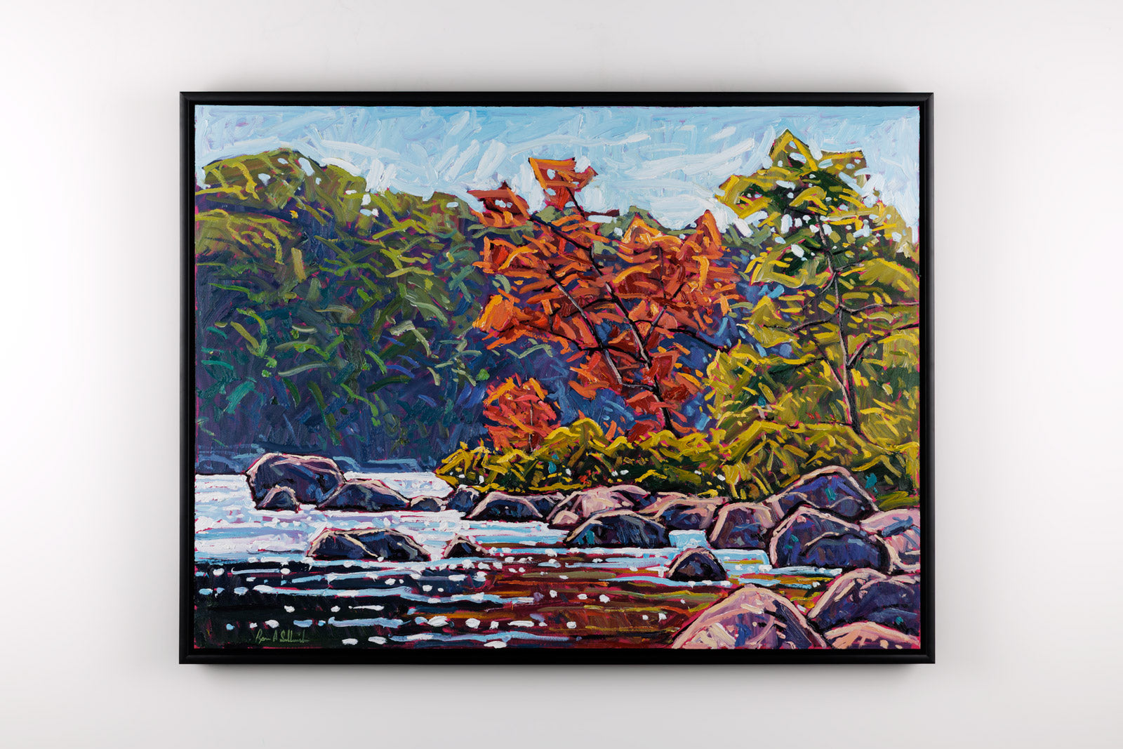Vivid Fall Reflections, Muskoka